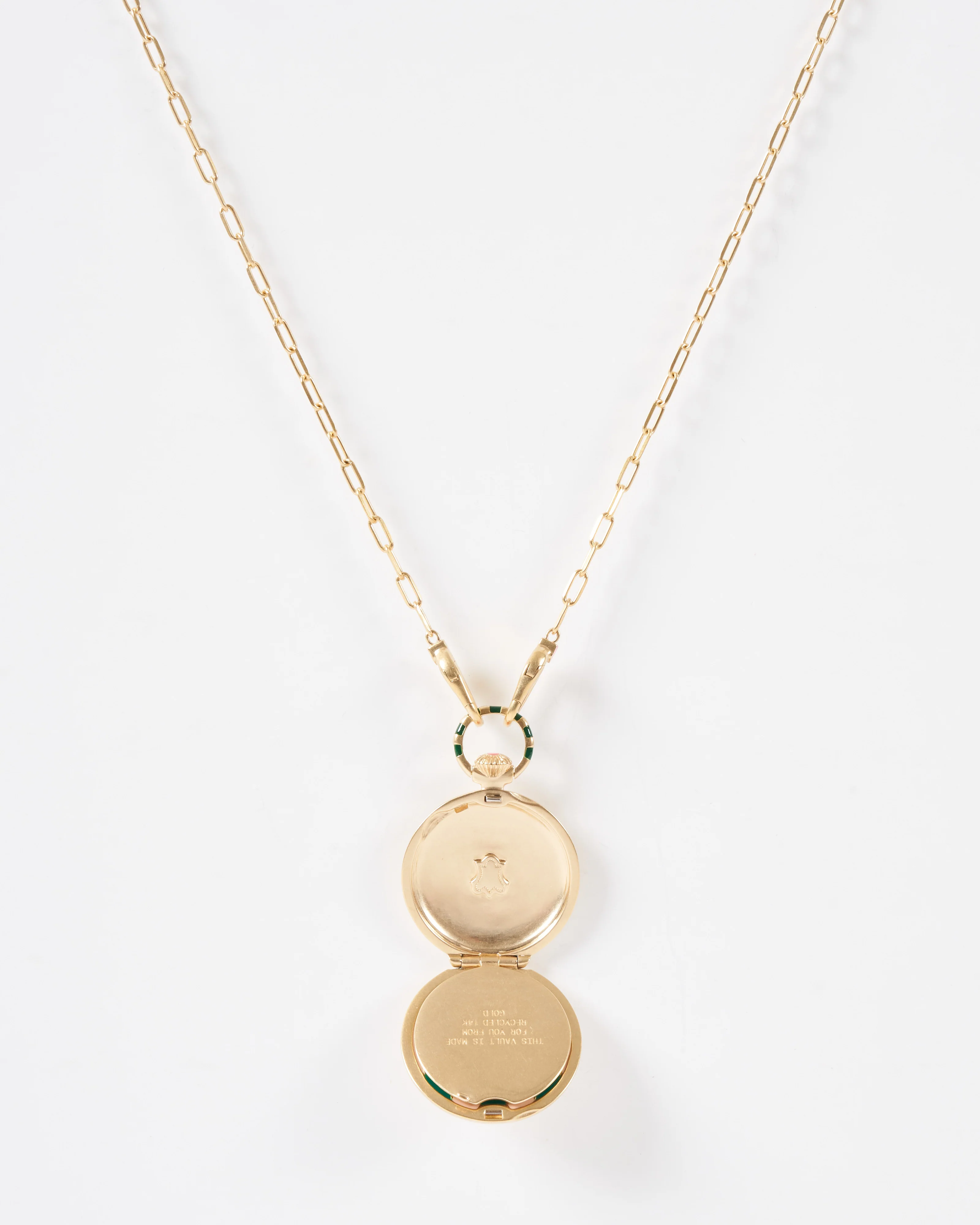 the endeavor vault w/ 14k paperclip chain - Image 3