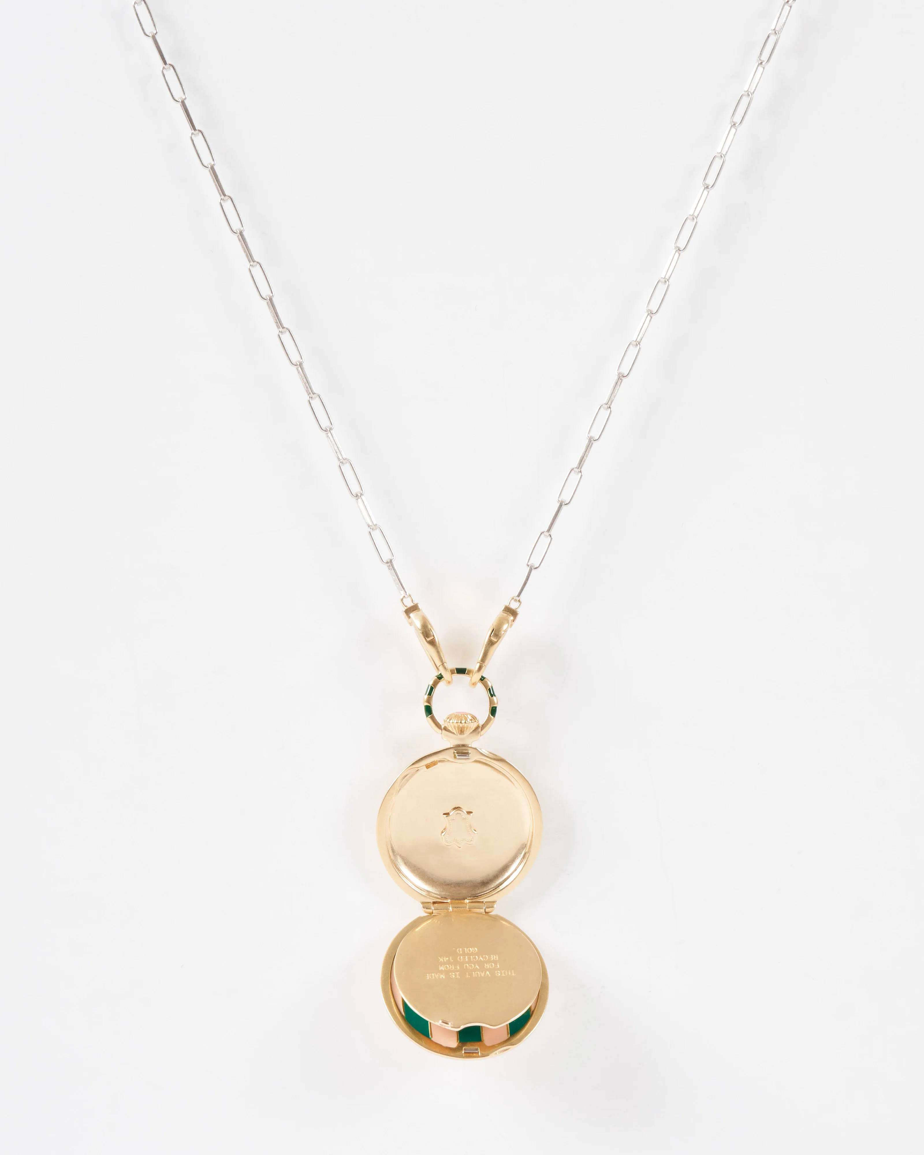 the endeavor vault w/ silver paperclip chain - Image 5