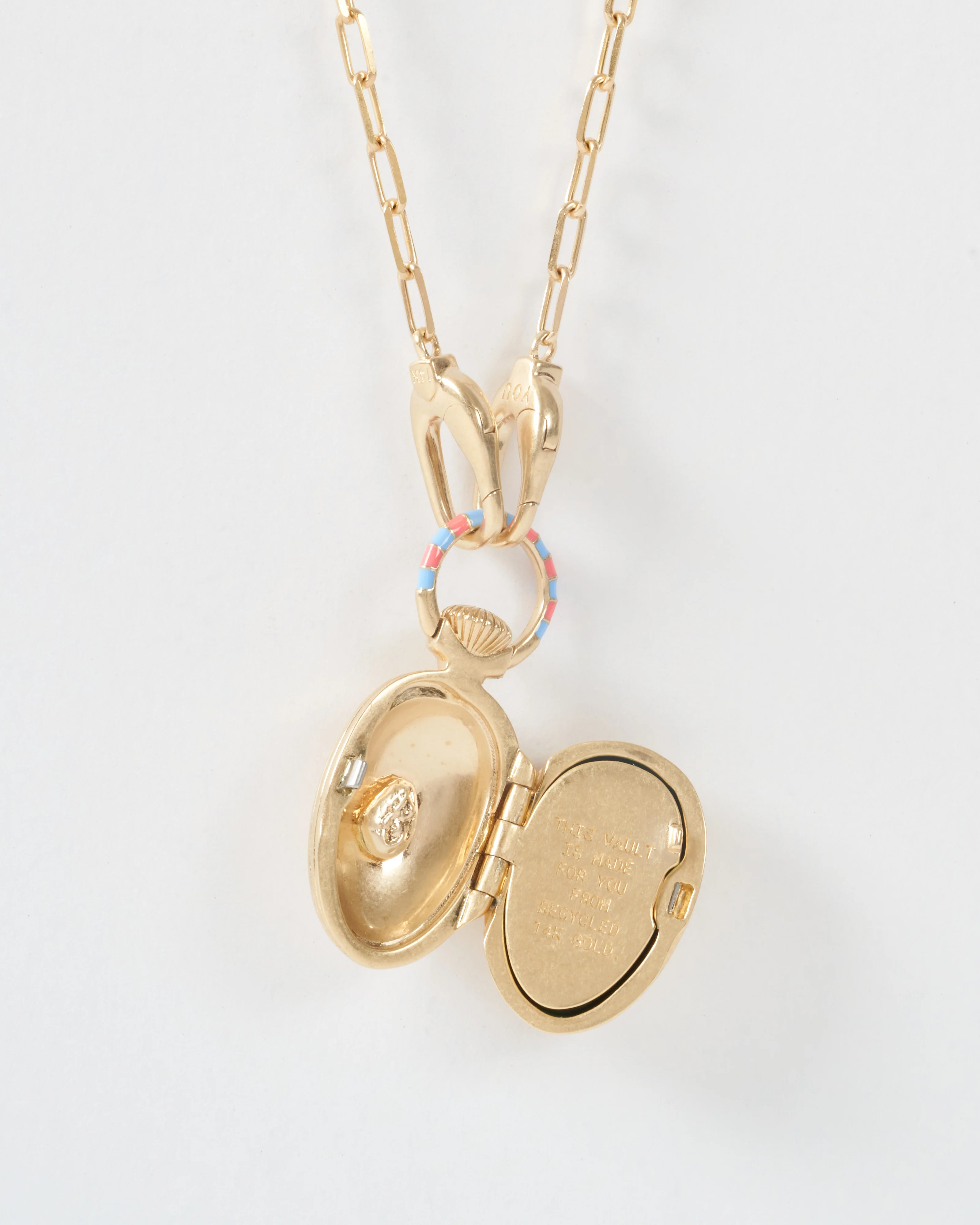the good vault w/ 14k paperclip chain - Image 4