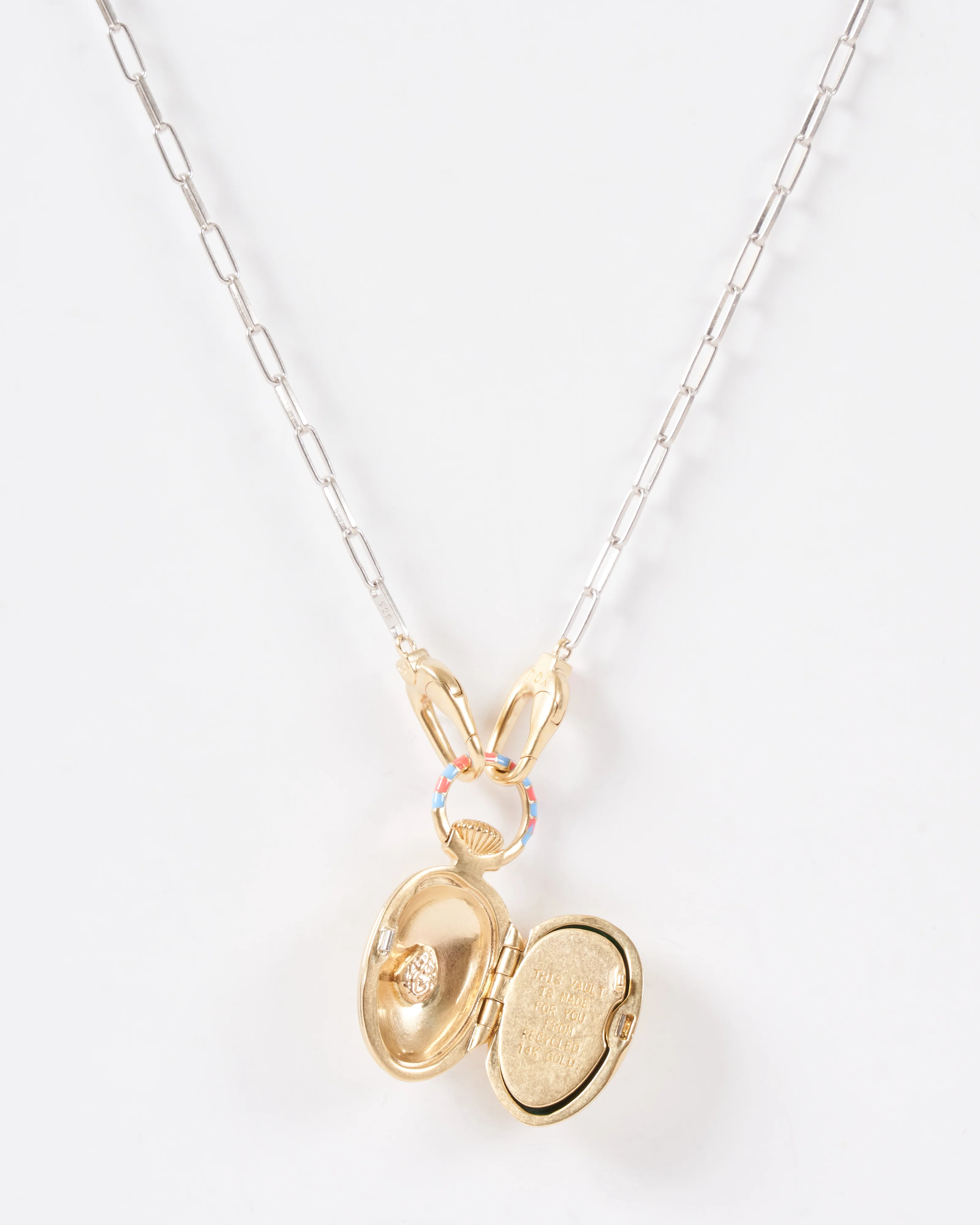 the good vault w/ silver paperclip chain - Image 5