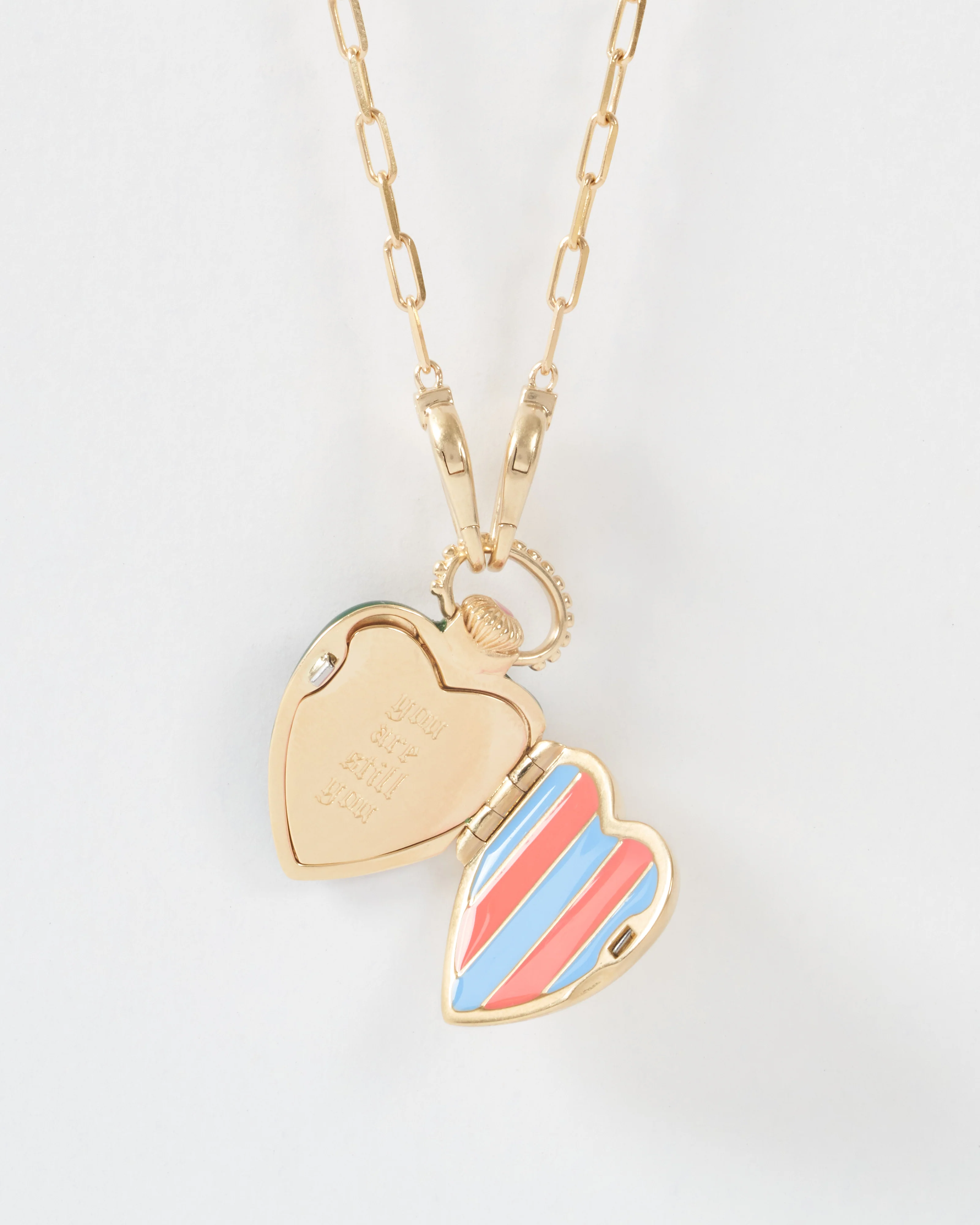 the you vault w/ 14k paperclip chain - Image 2