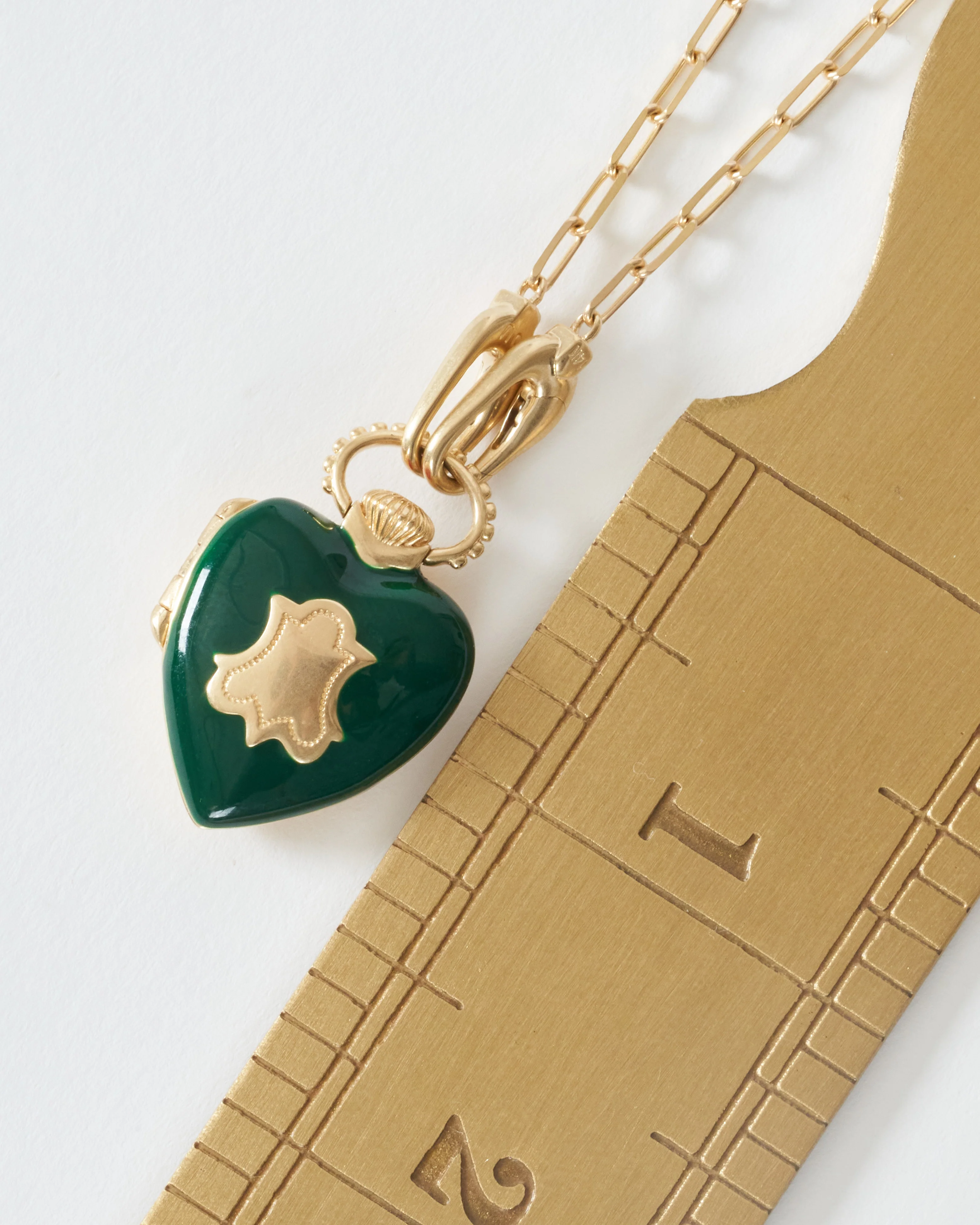 the you vault w/ 14k paperclip chain - Image 8