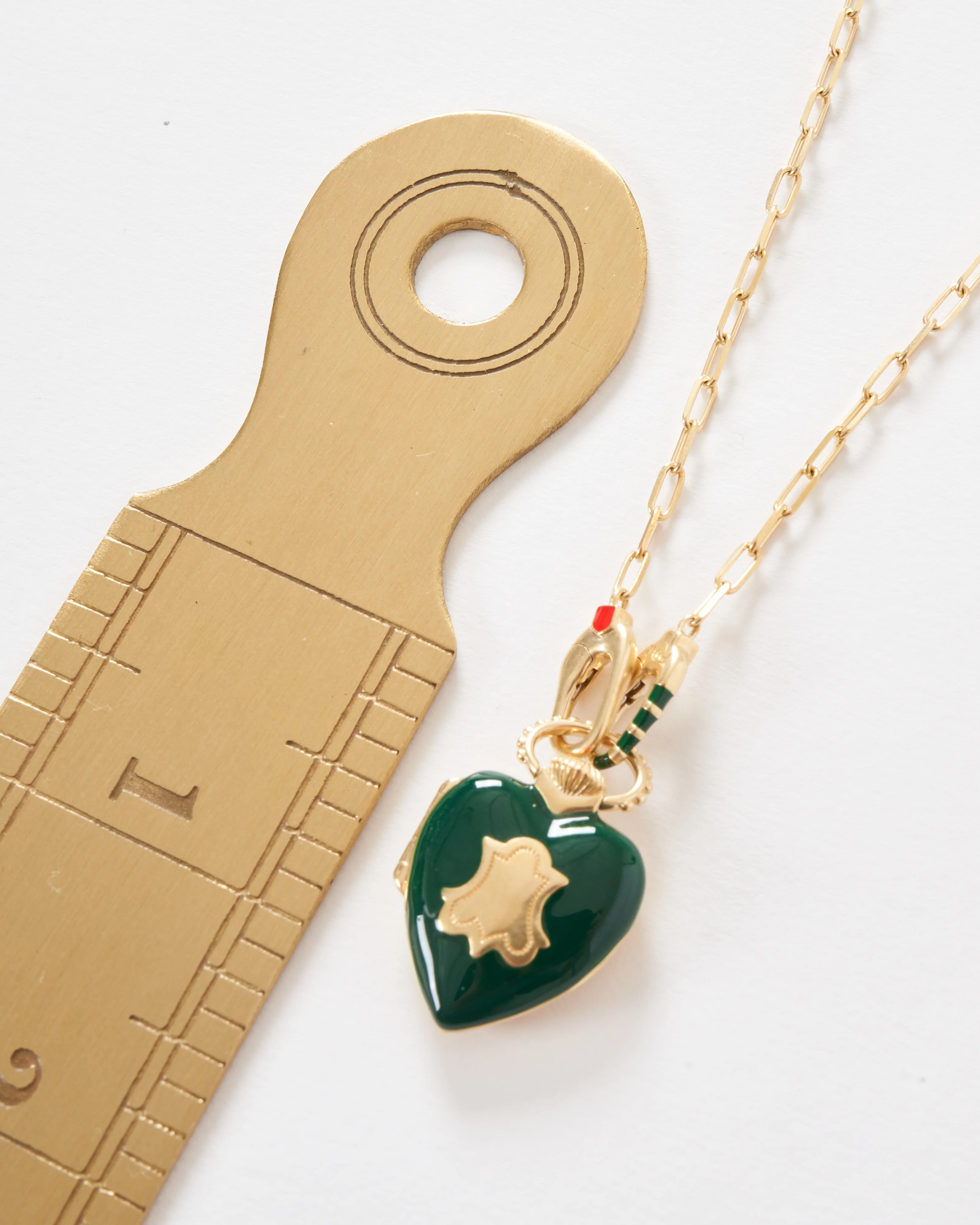 the you vault w/ 14k paperclip chain stripe - Image 8