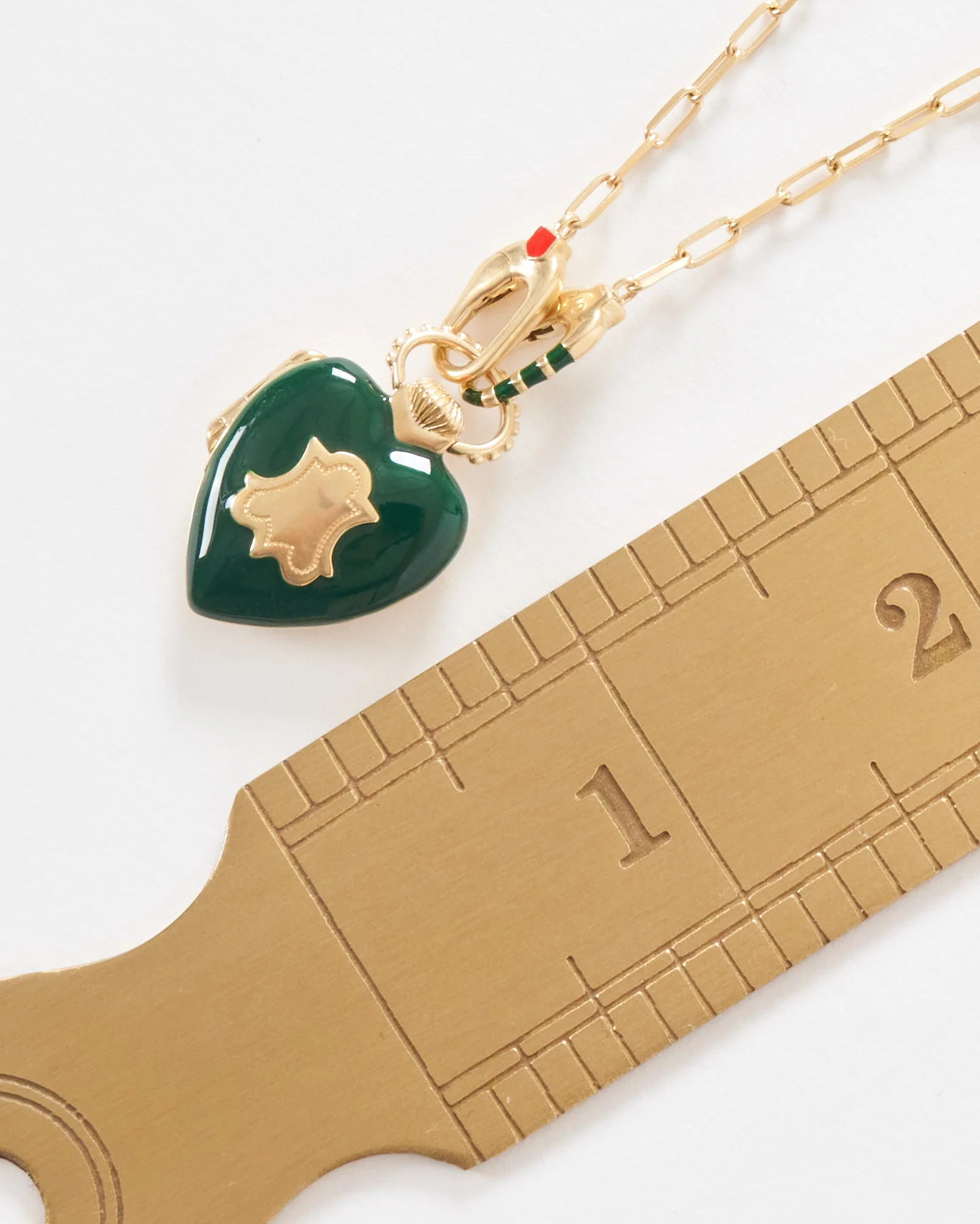 the you vault w/ 14k paperclip chain stripe - Image 9