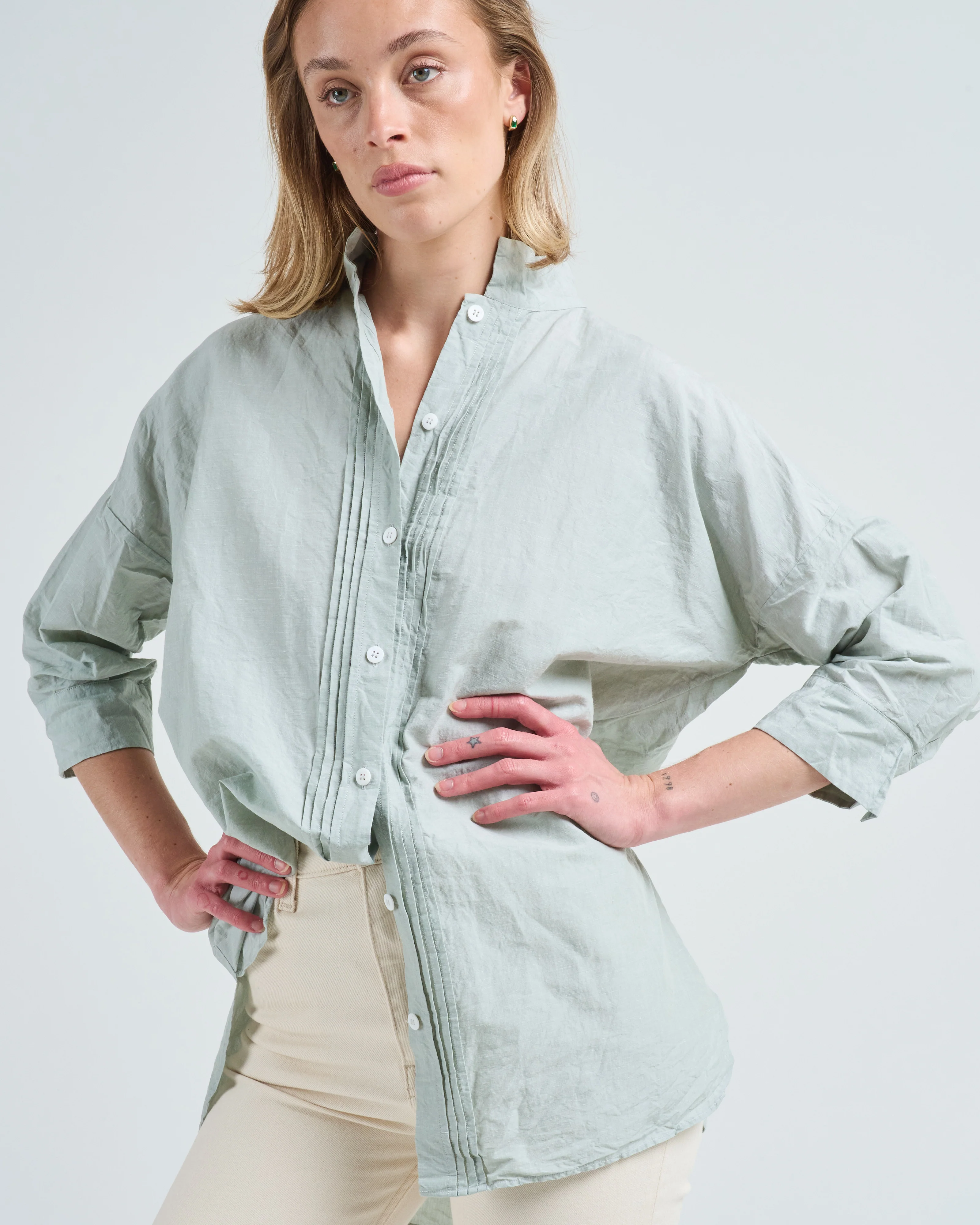 claudia long shirt