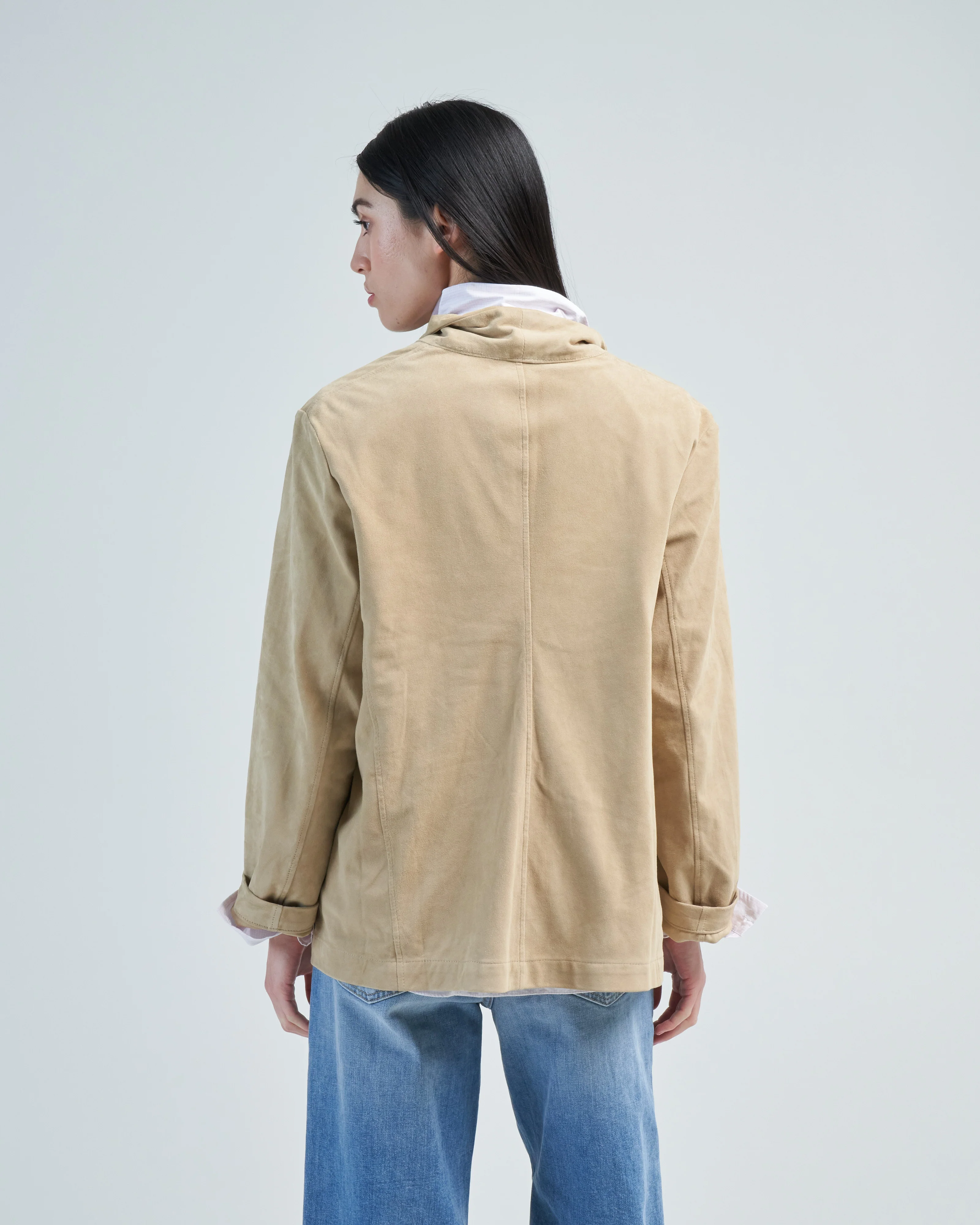 leather walking jacket - Image 4
