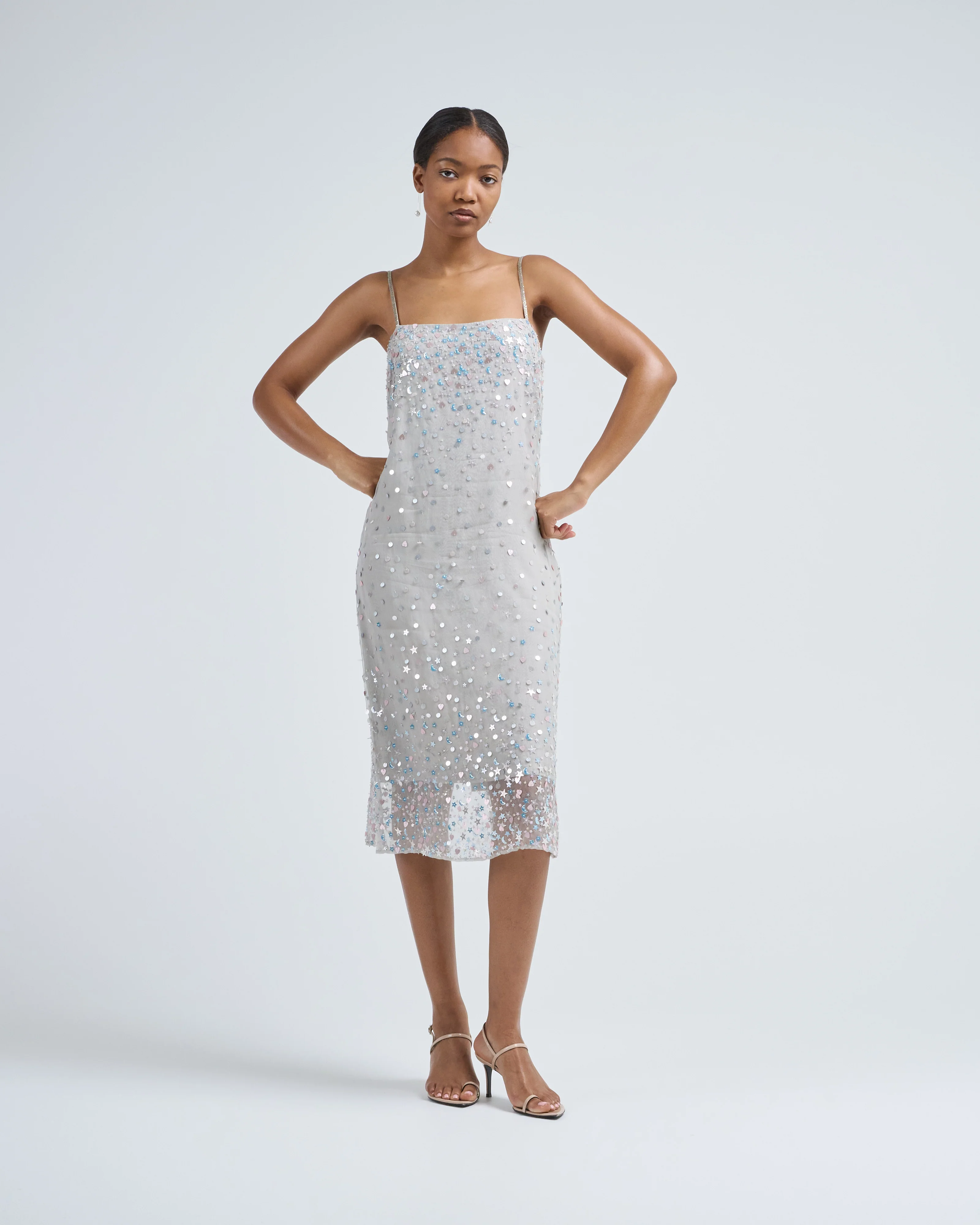 slip dress rachel embroidered - Image 3