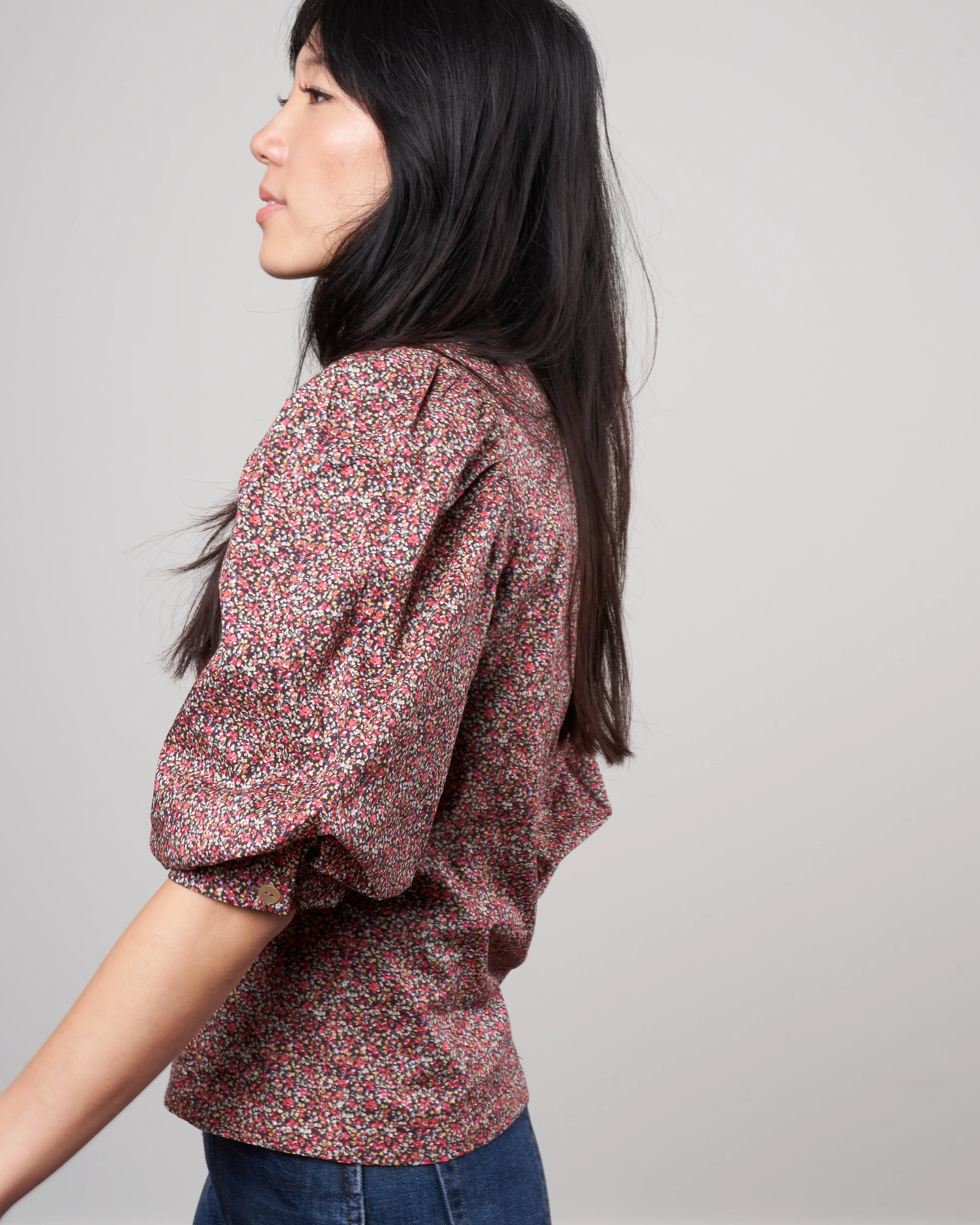 jordan blouse - red liberty - Image 3