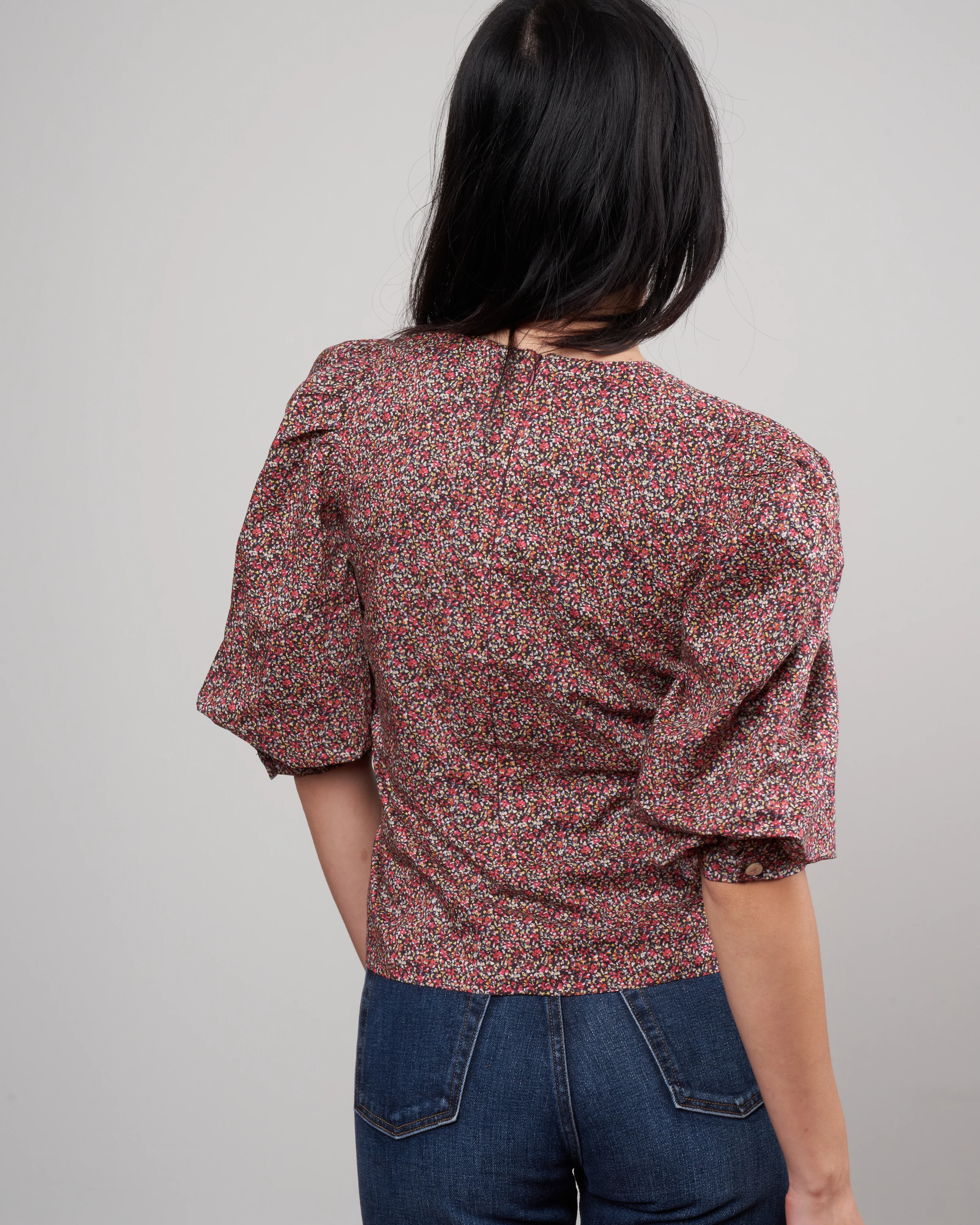 jordan blouse - red liberty - Image 4