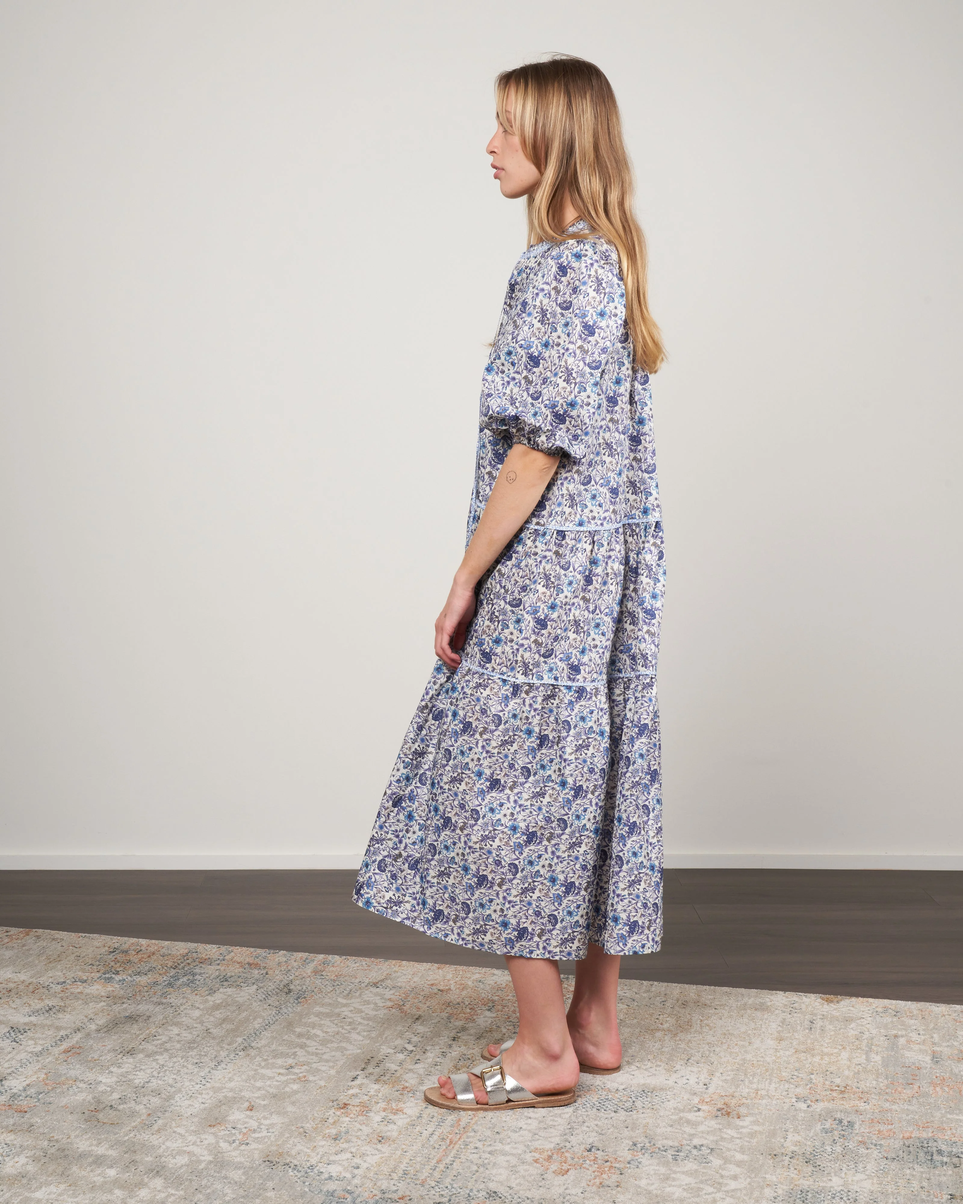 july dress liberty - blue liberty - Image 2