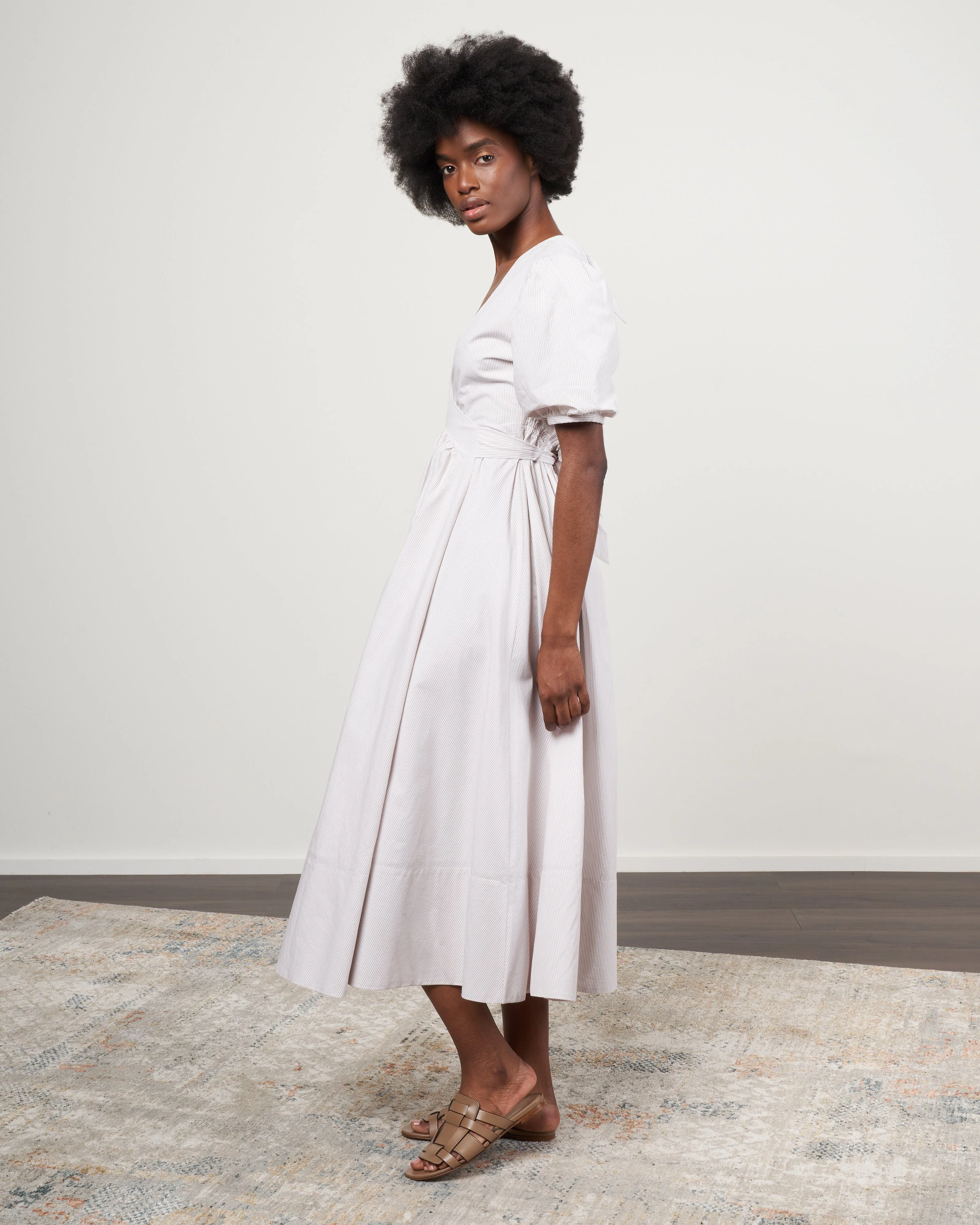 lola dress - desert stribe - Image 2