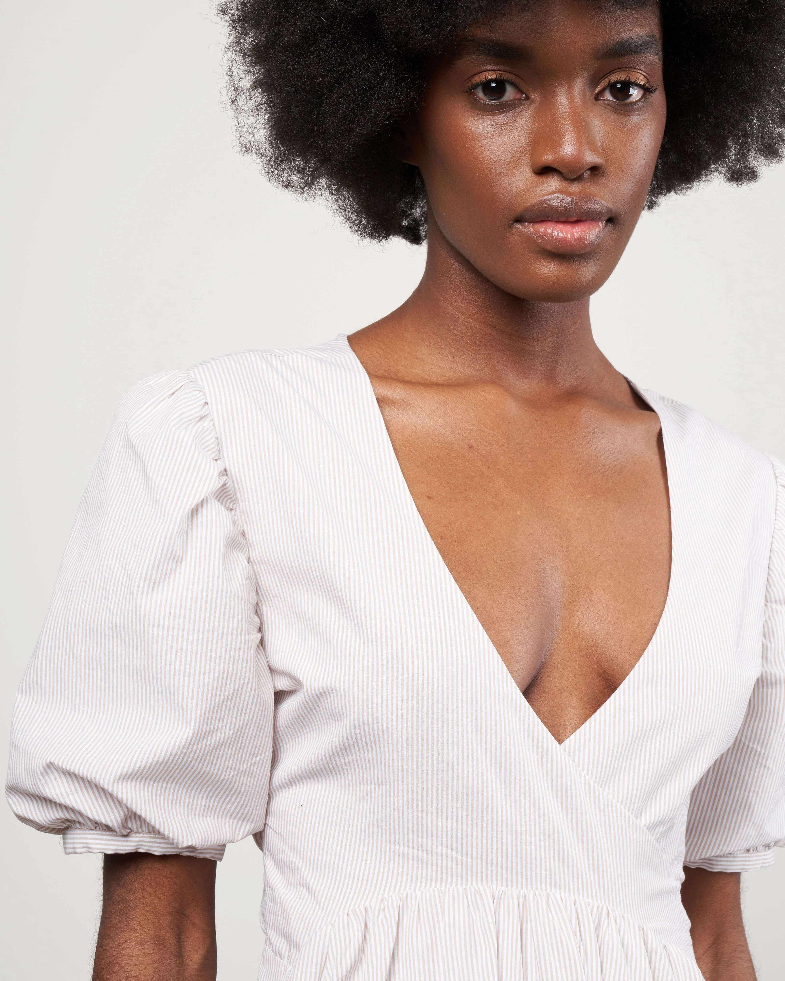 lola dress - desert stribe - Image 4