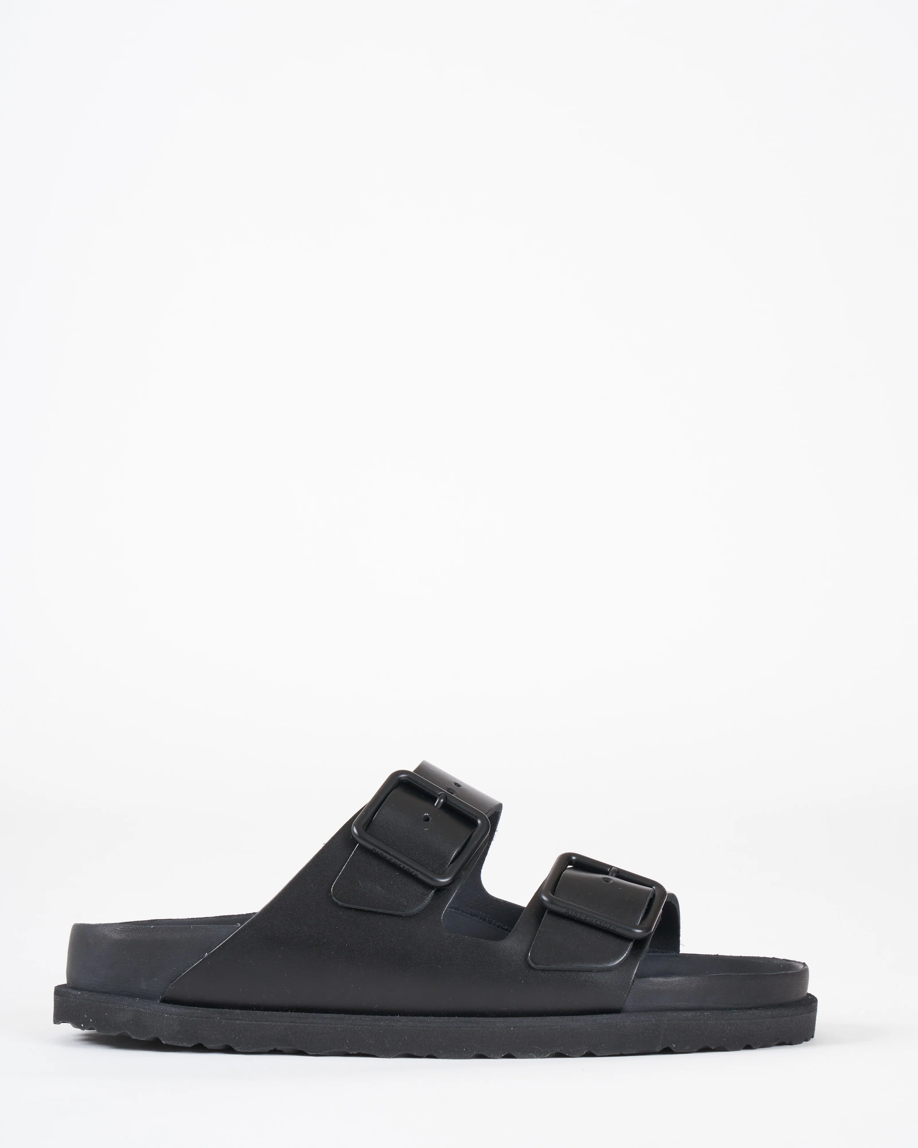arizona smooth leather sandal - black - Image 3