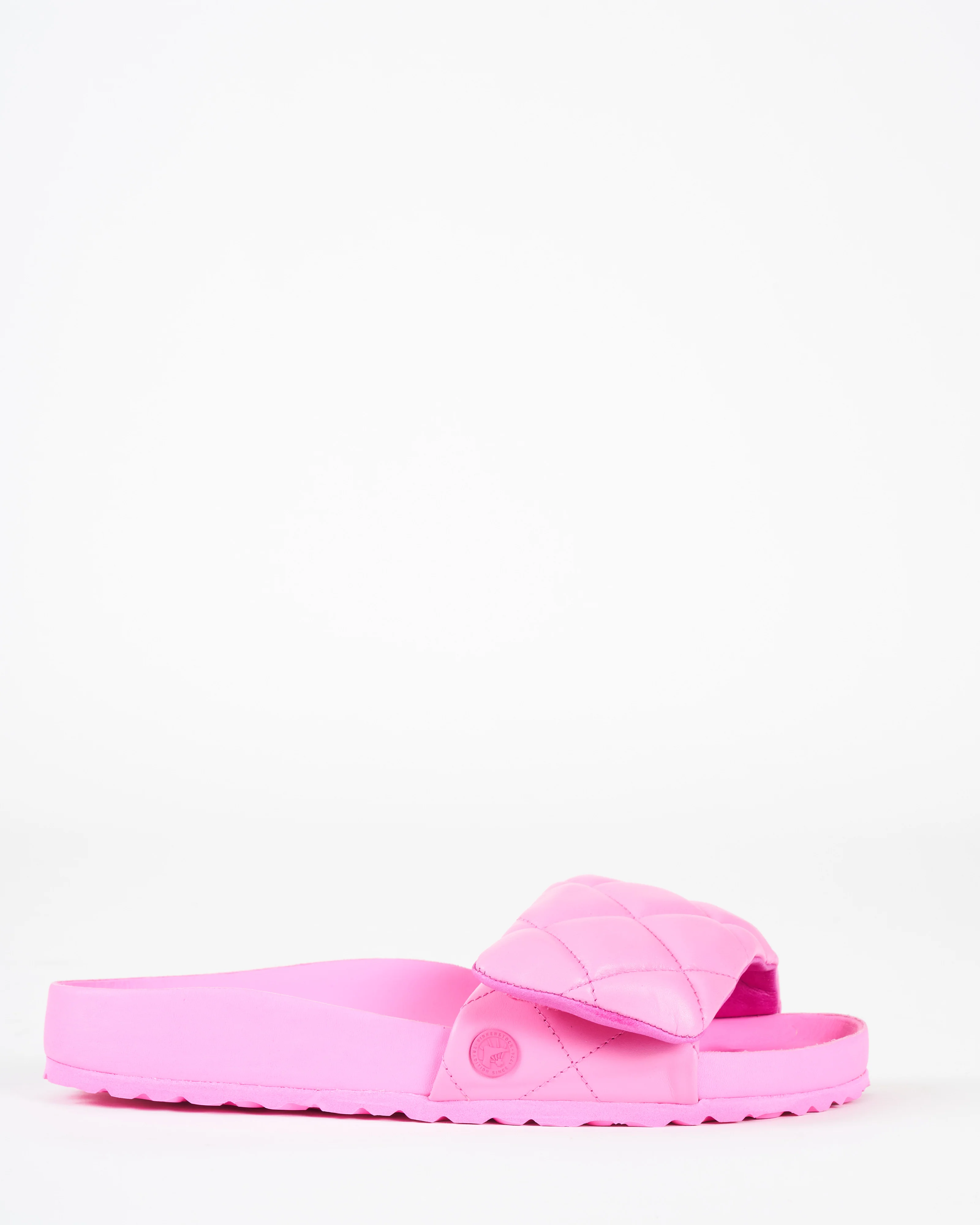 sylt padded leather sandal - azalea pink - Image 2