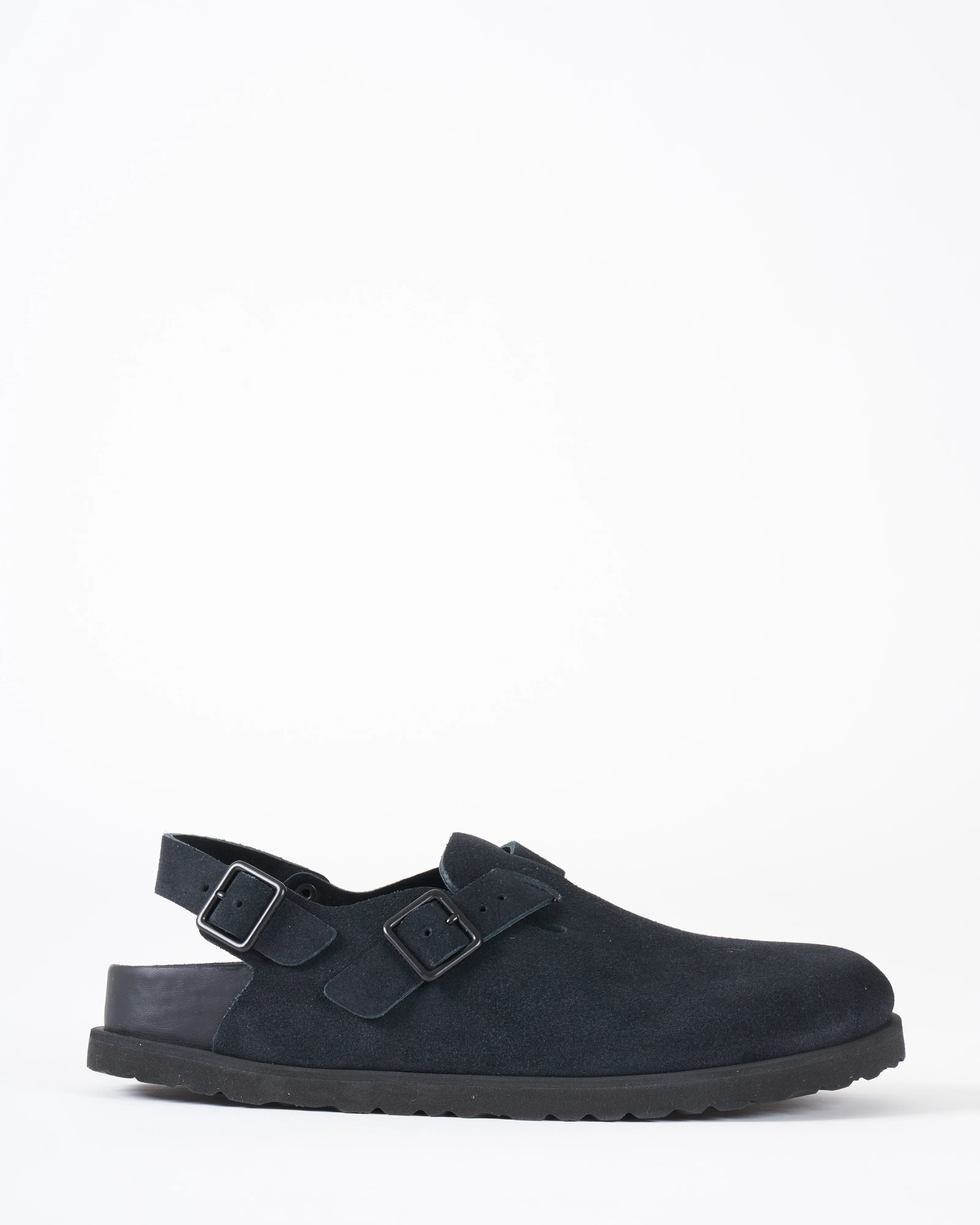 tokio suede clog - black - Image 2