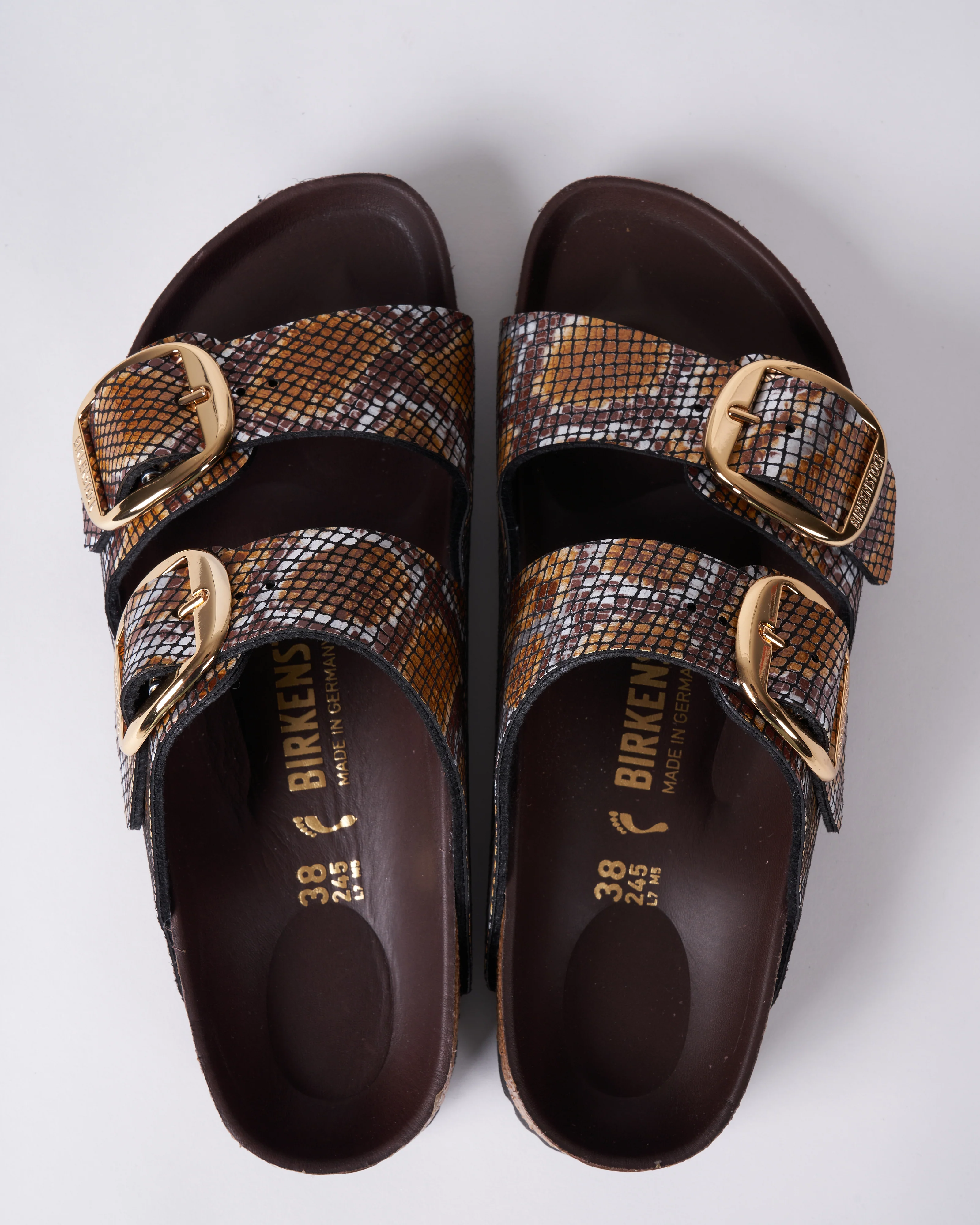 arizona big buckle - microfiber \ python brown - Image 2