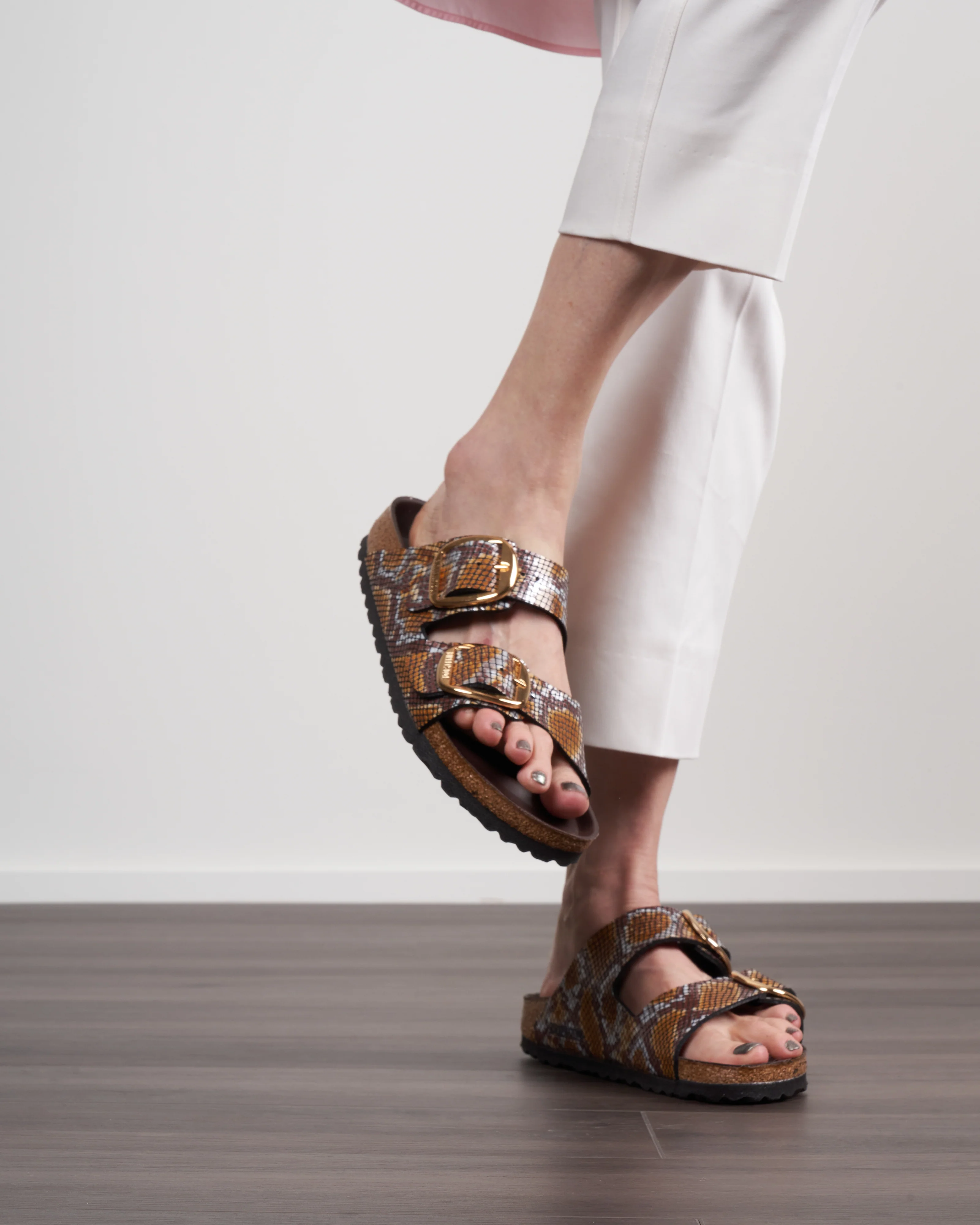 arizona big buckle - microfiber \ python brown - Image 4