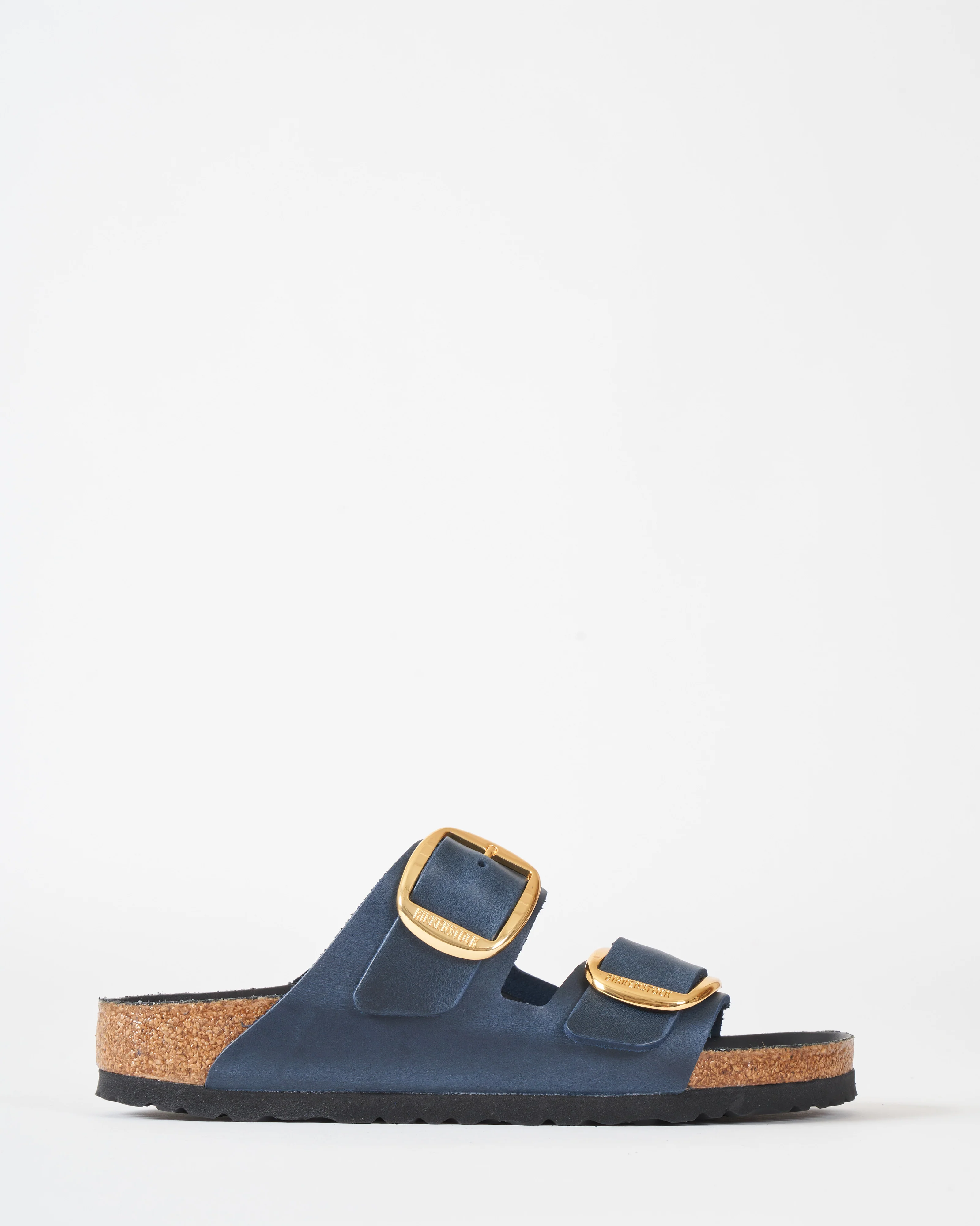 arizona big buckle sandal - blue oiled leather - Image 3