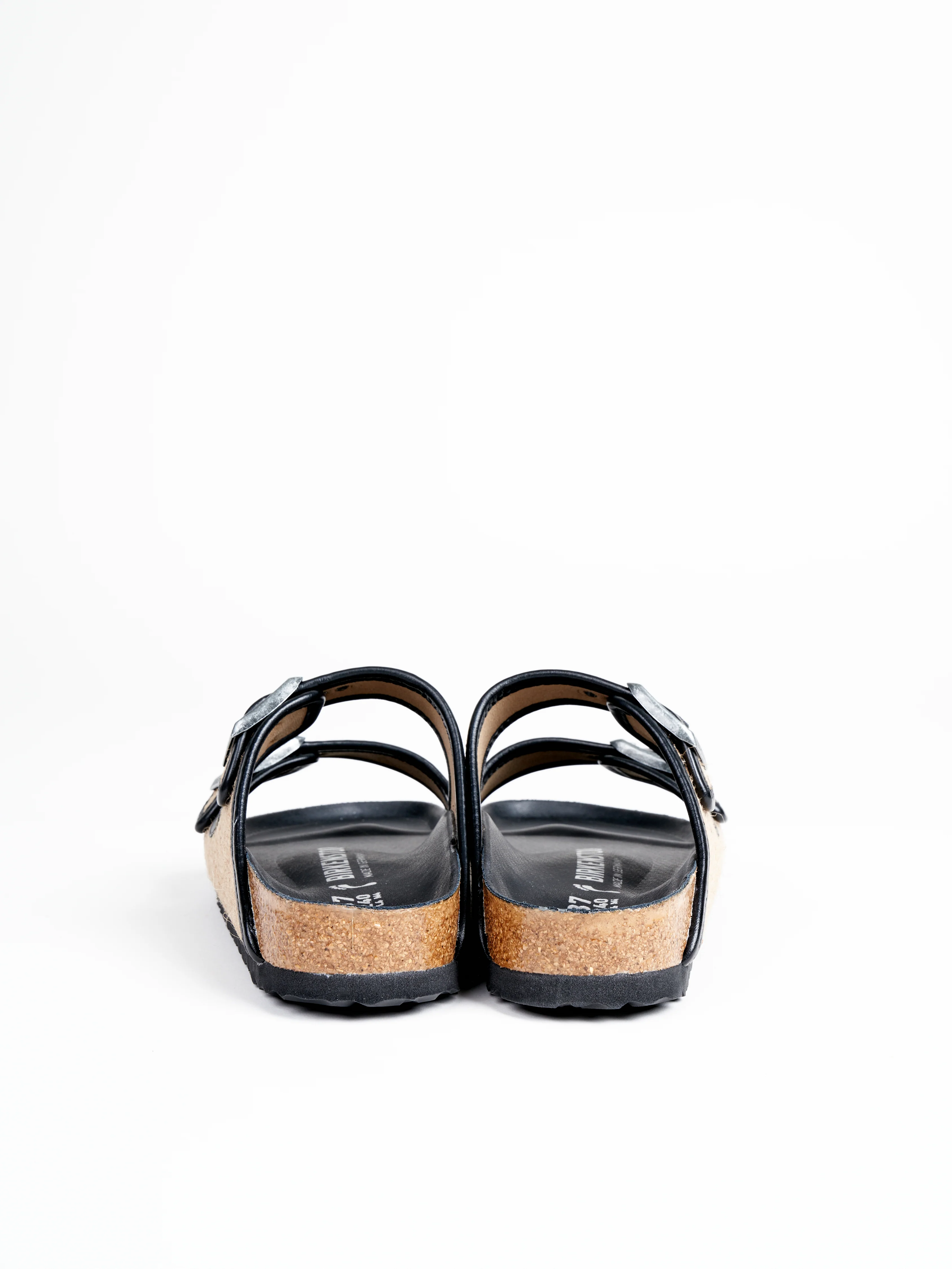 arizona natural jute sandal - black - Image 5