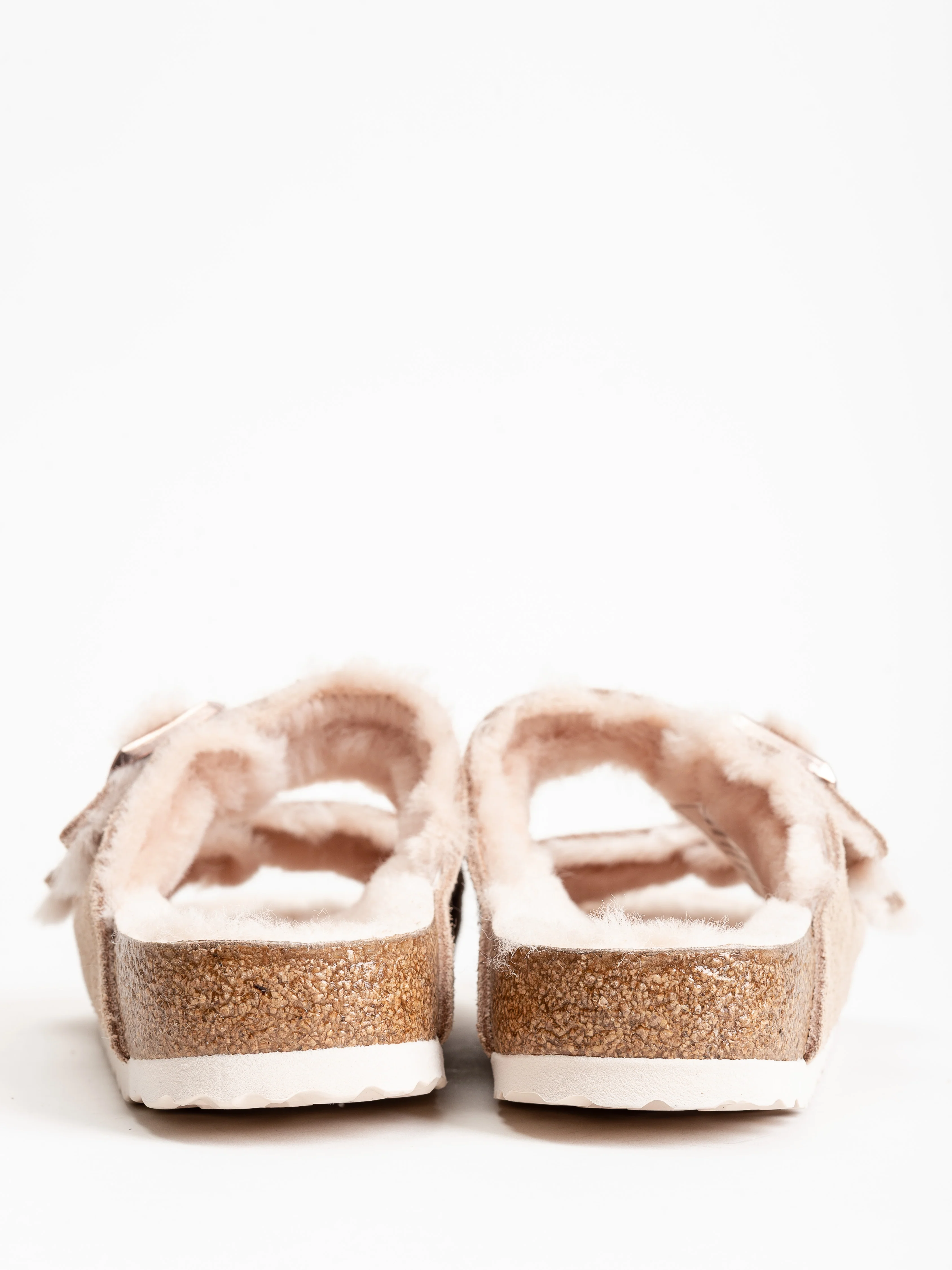 arizona suede sandal w/ shearling - Image 5
