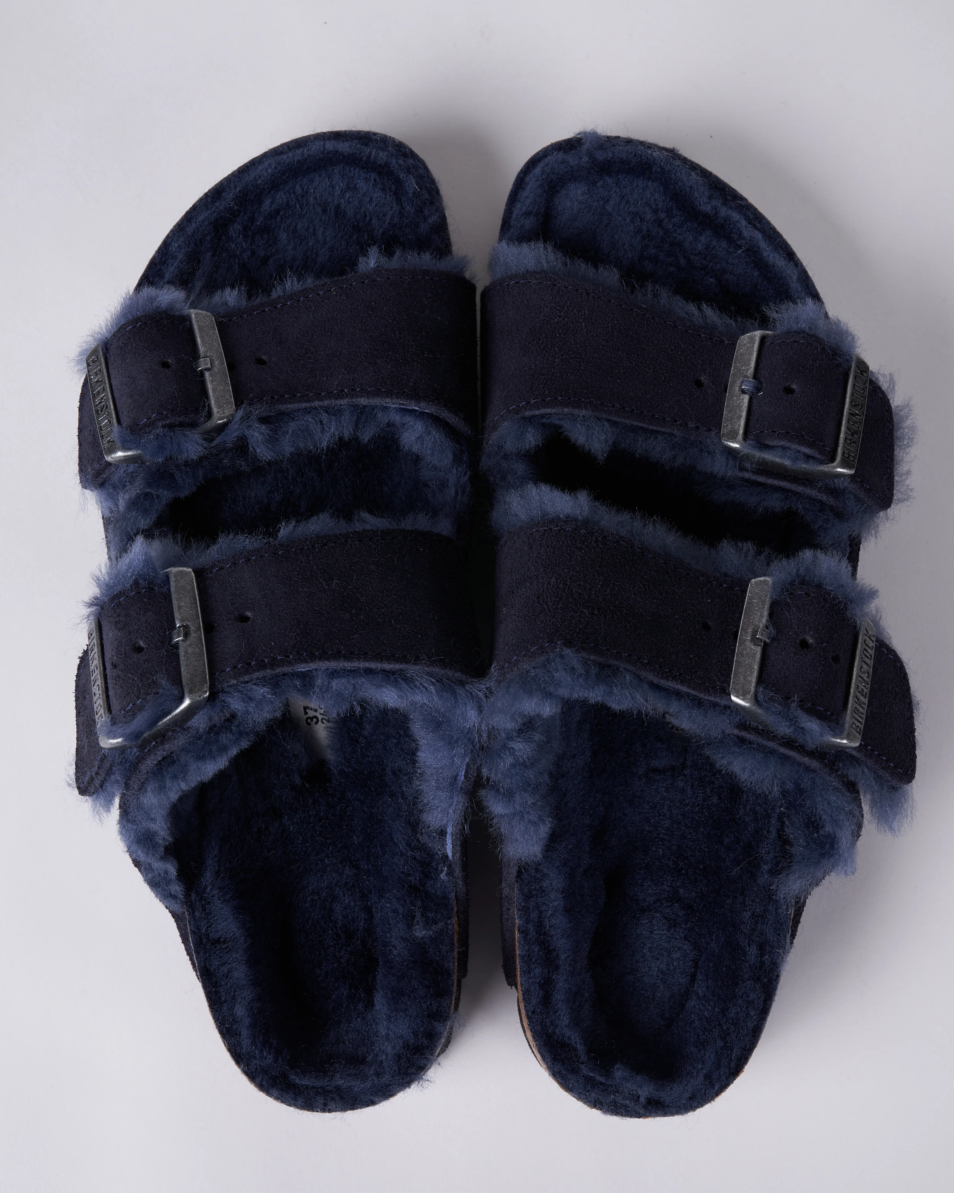 arizona shearling - suede/shearling \ midnight/midnight - Image 3