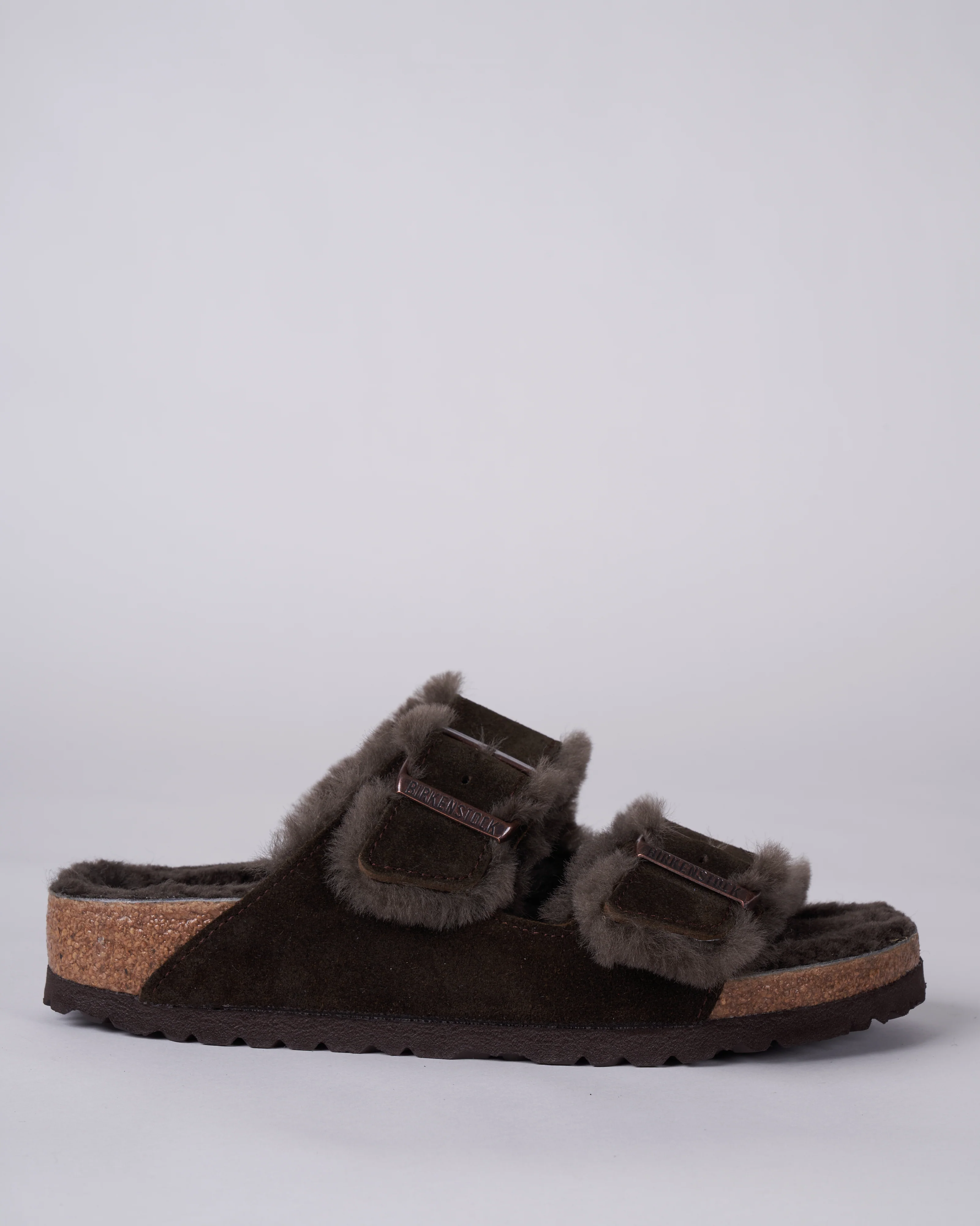 arizona shearling - suede/shearling \ mocha/mocha - Image 2