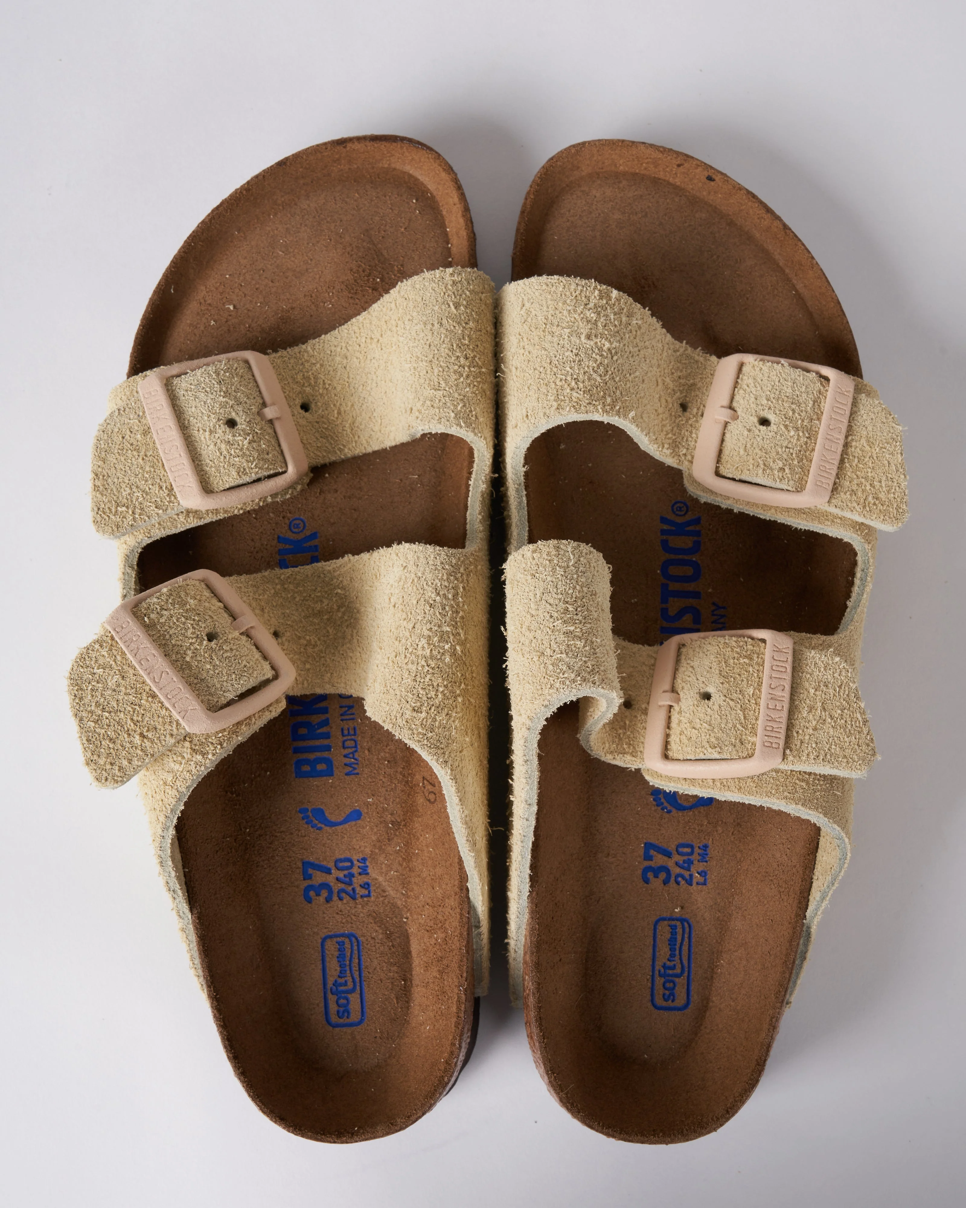 arizona soft footbed - almond suede - Image 3