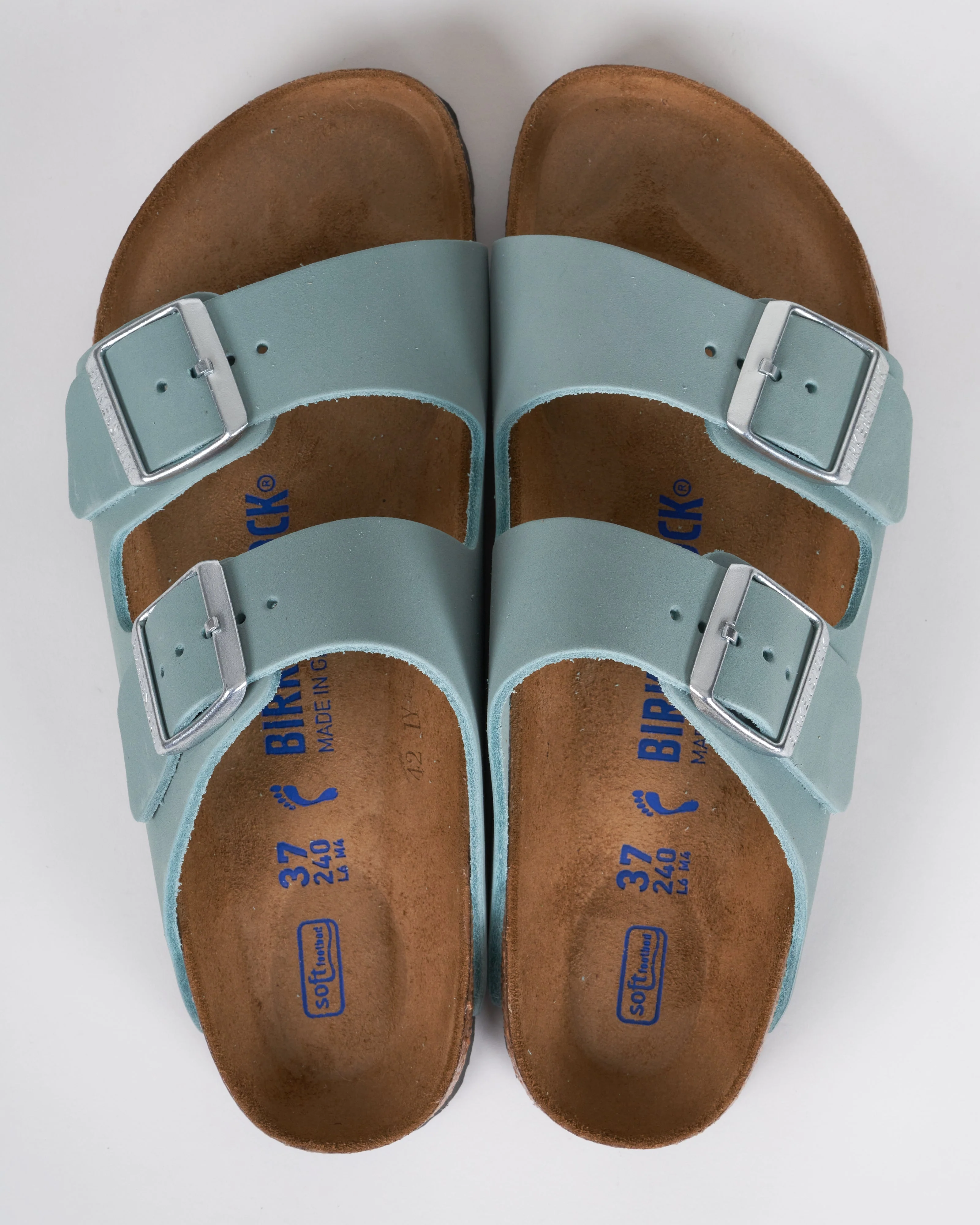 arizona soft footbed - faded aqua nubuck - Image 3