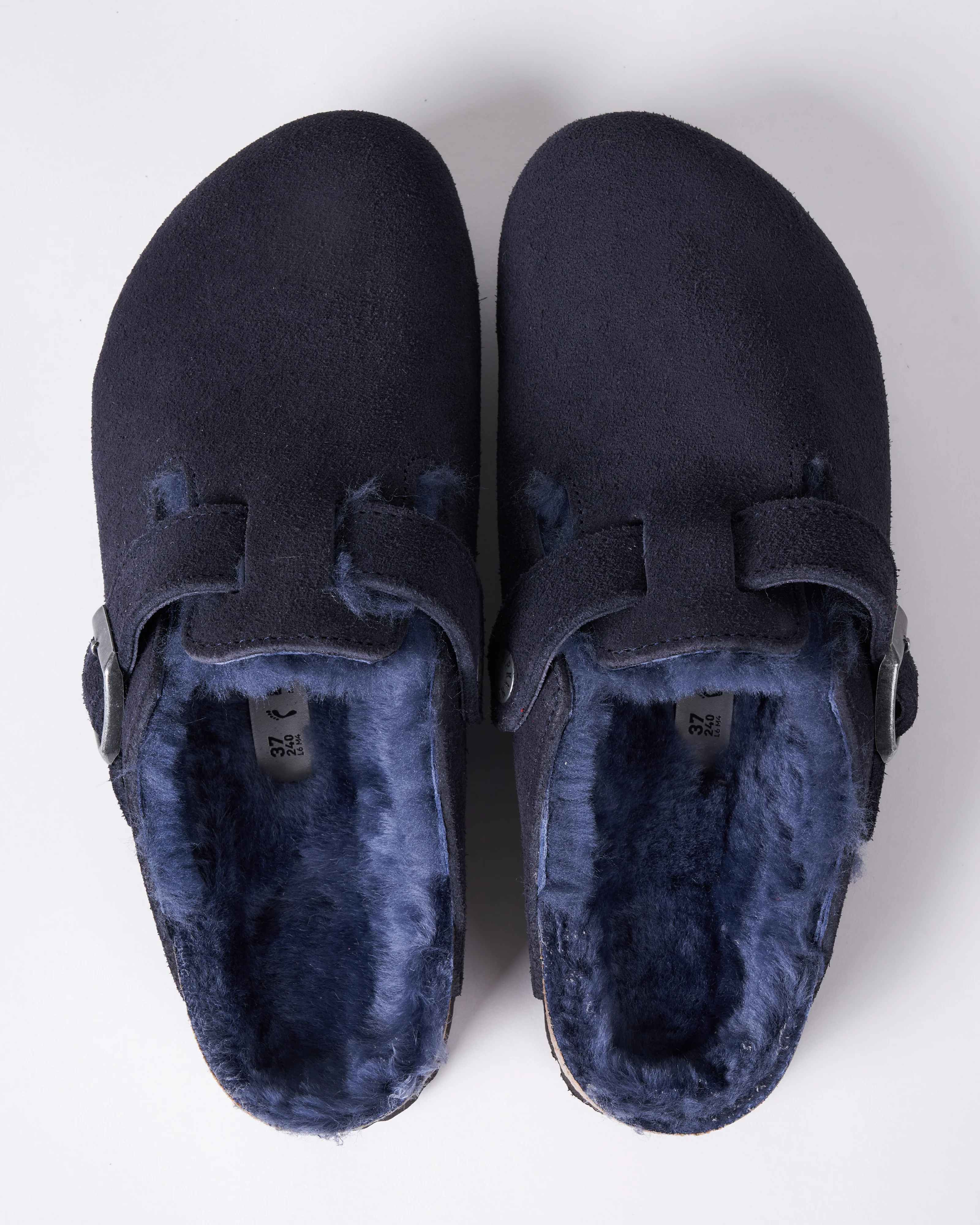 boston shearling - suede/shearling \ midnight/midnight - Image 3