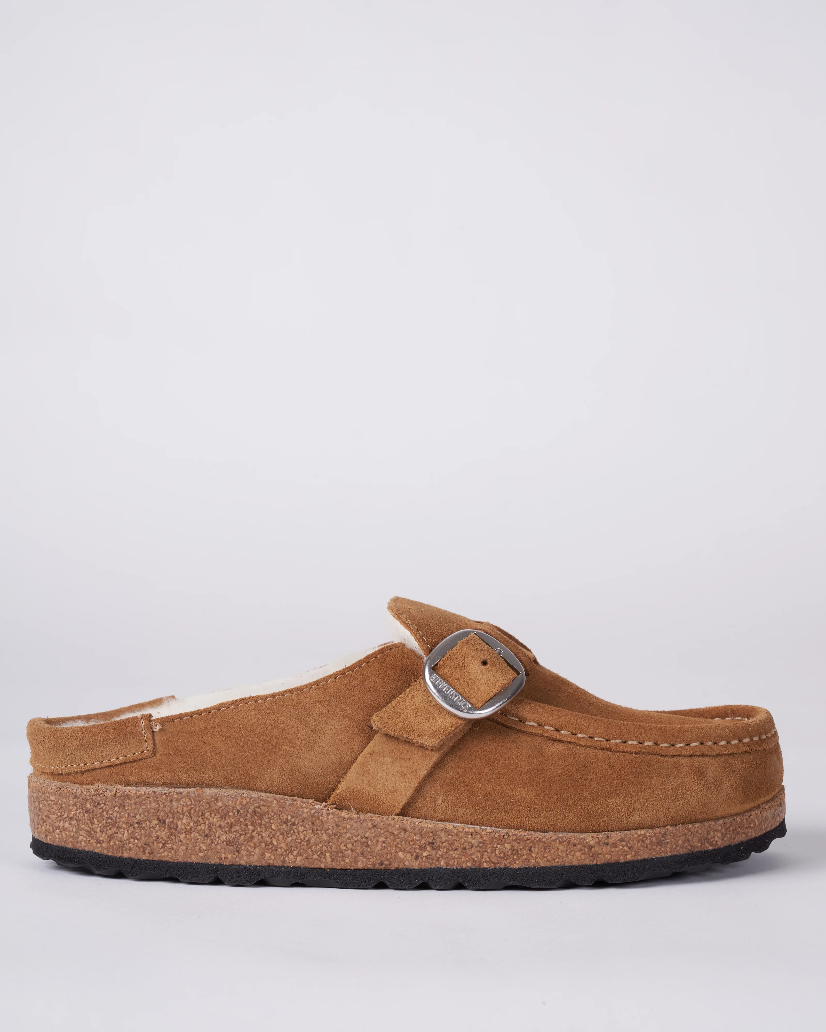 buckley shearling - suede/shearling \ tea/natural - Image 5