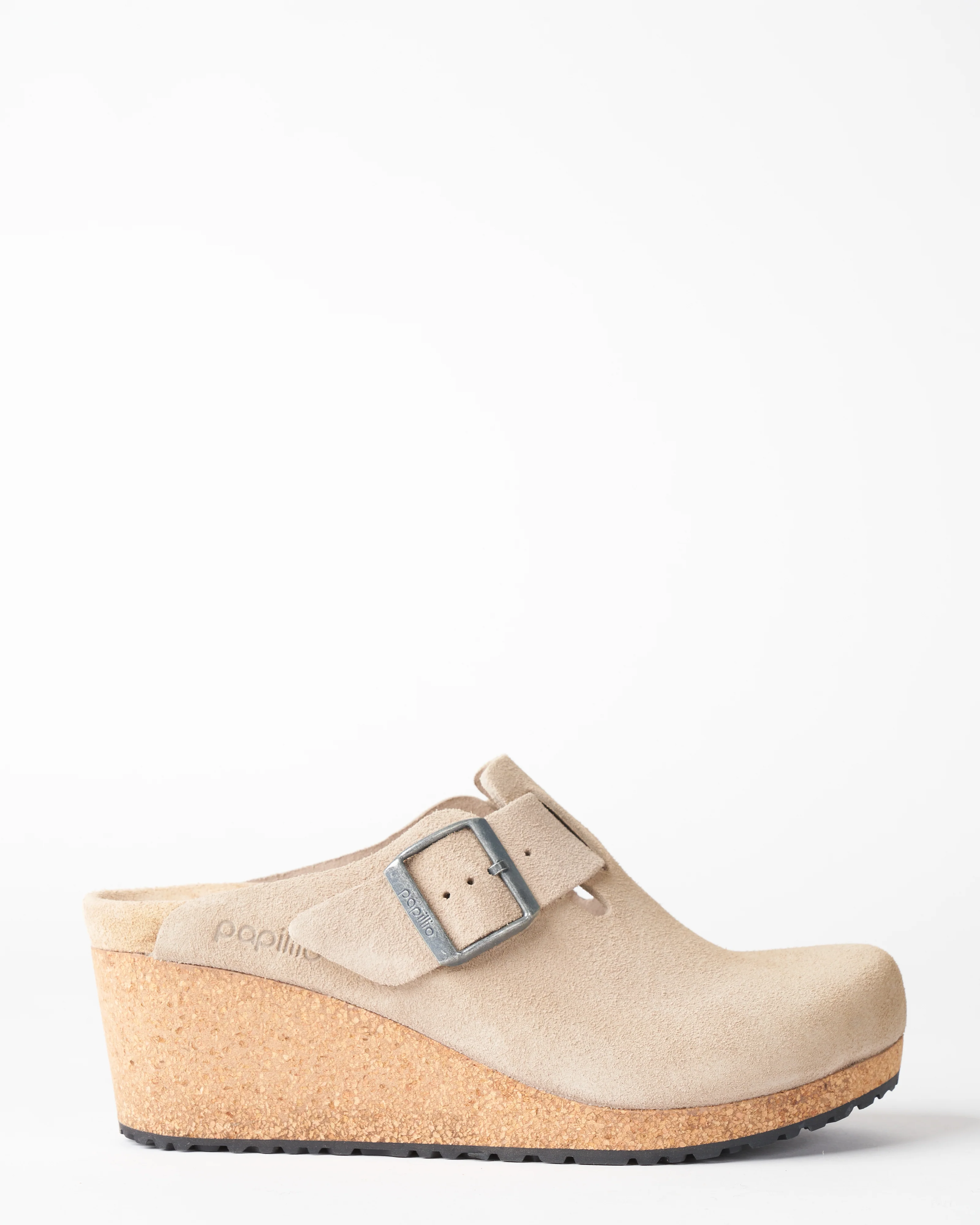 fanny / suede wedge - taupe suede - Image 2