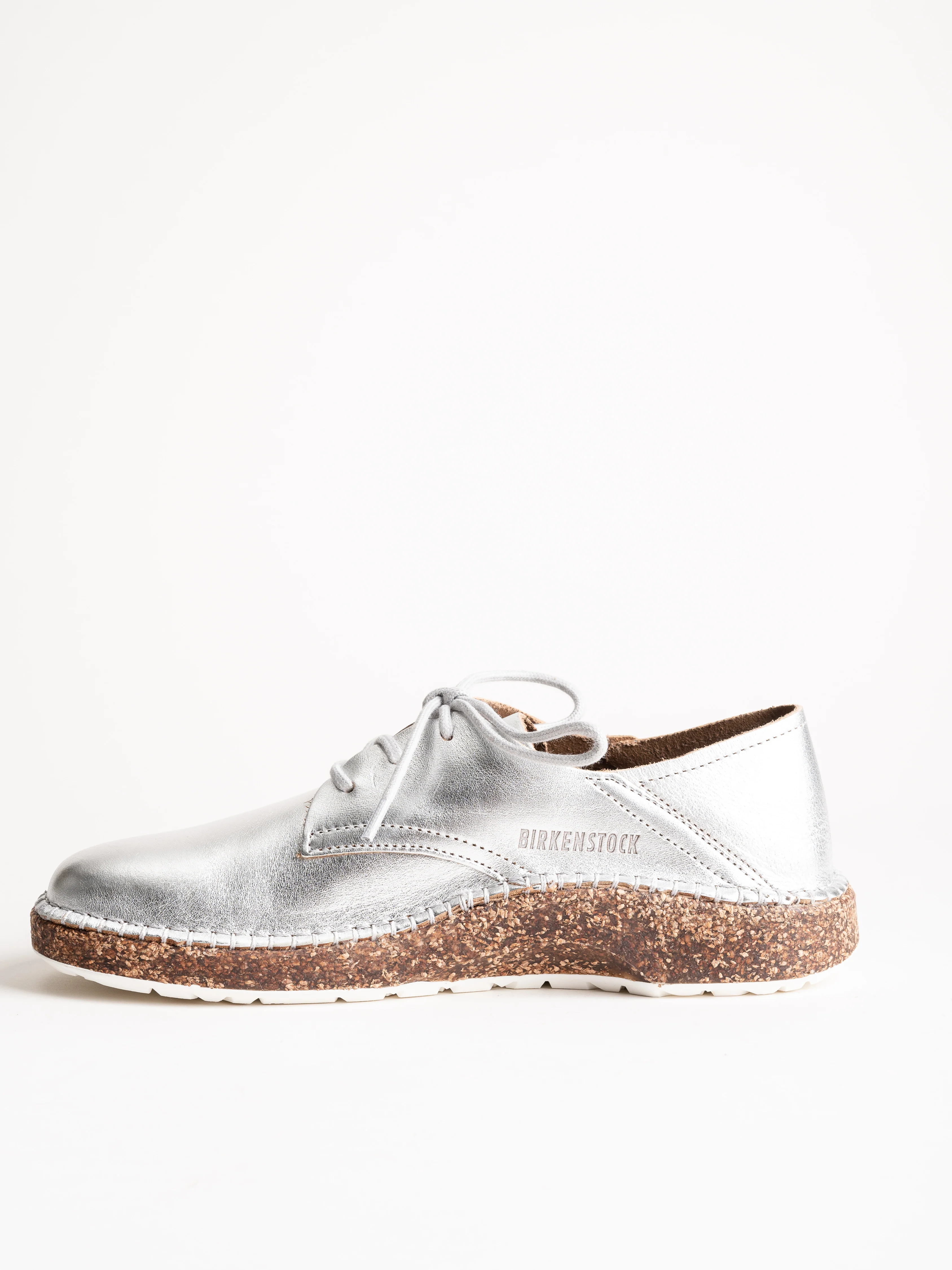 gary metallic leather loafer - silver - Image 2
