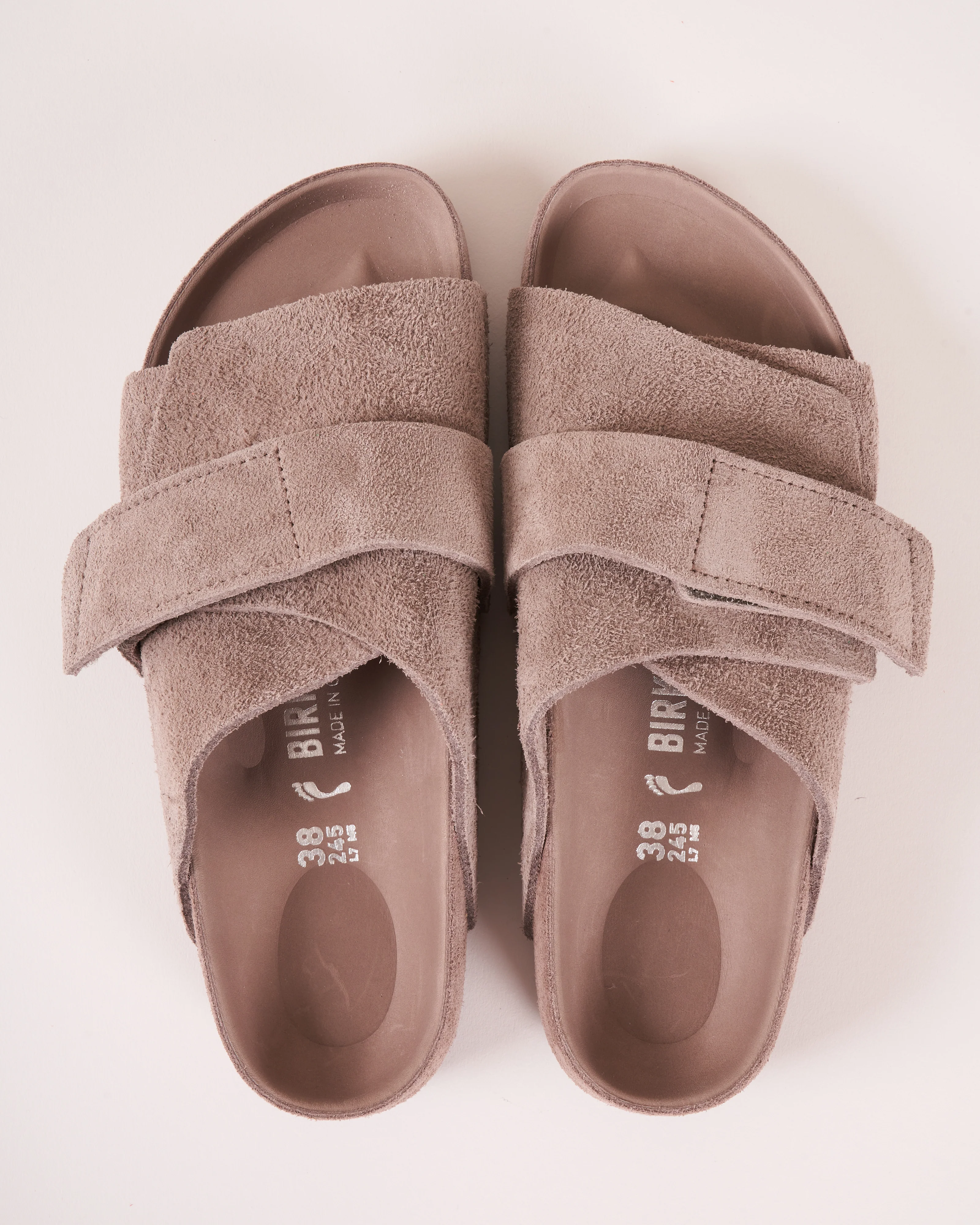 kyoto exquisite sandal - gray taupe suede - Image 2