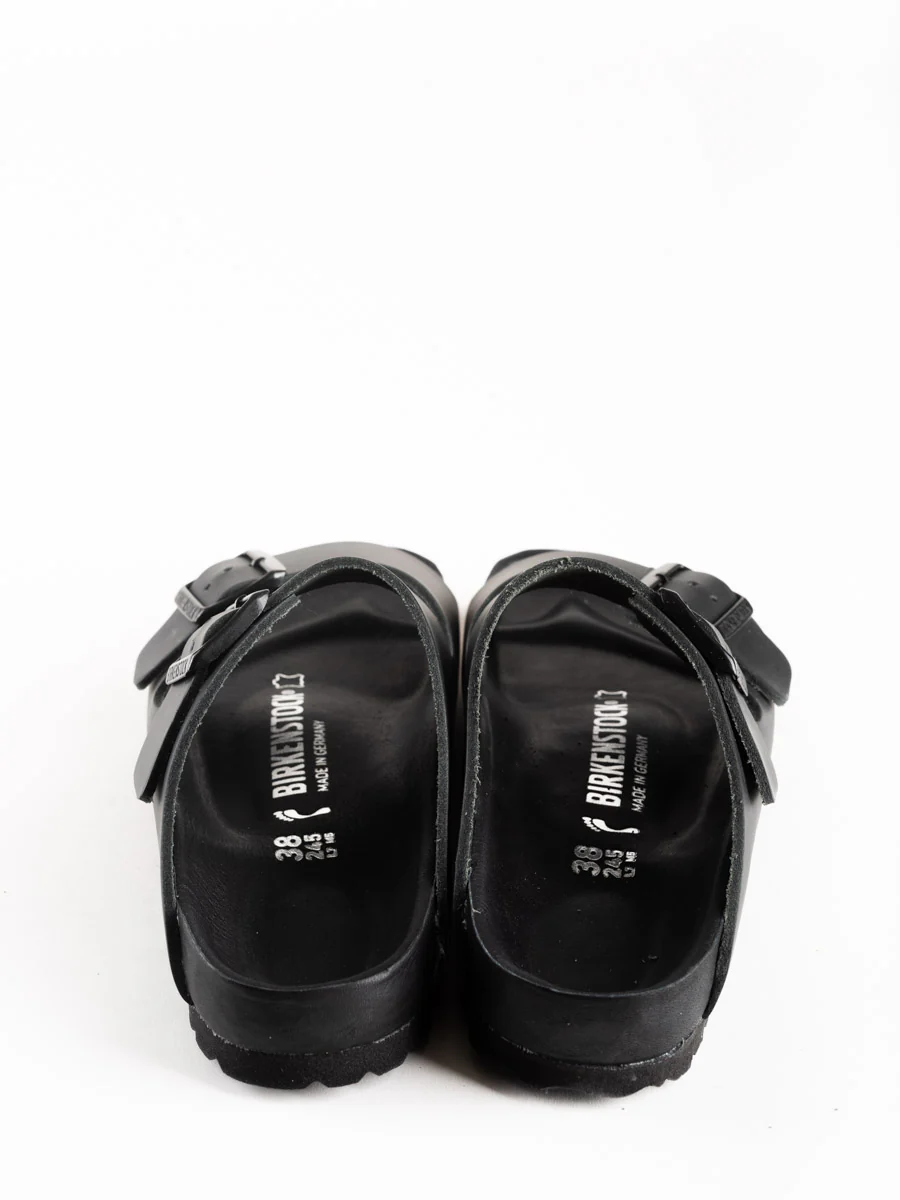 monterey sandal - black/leather - Image 4