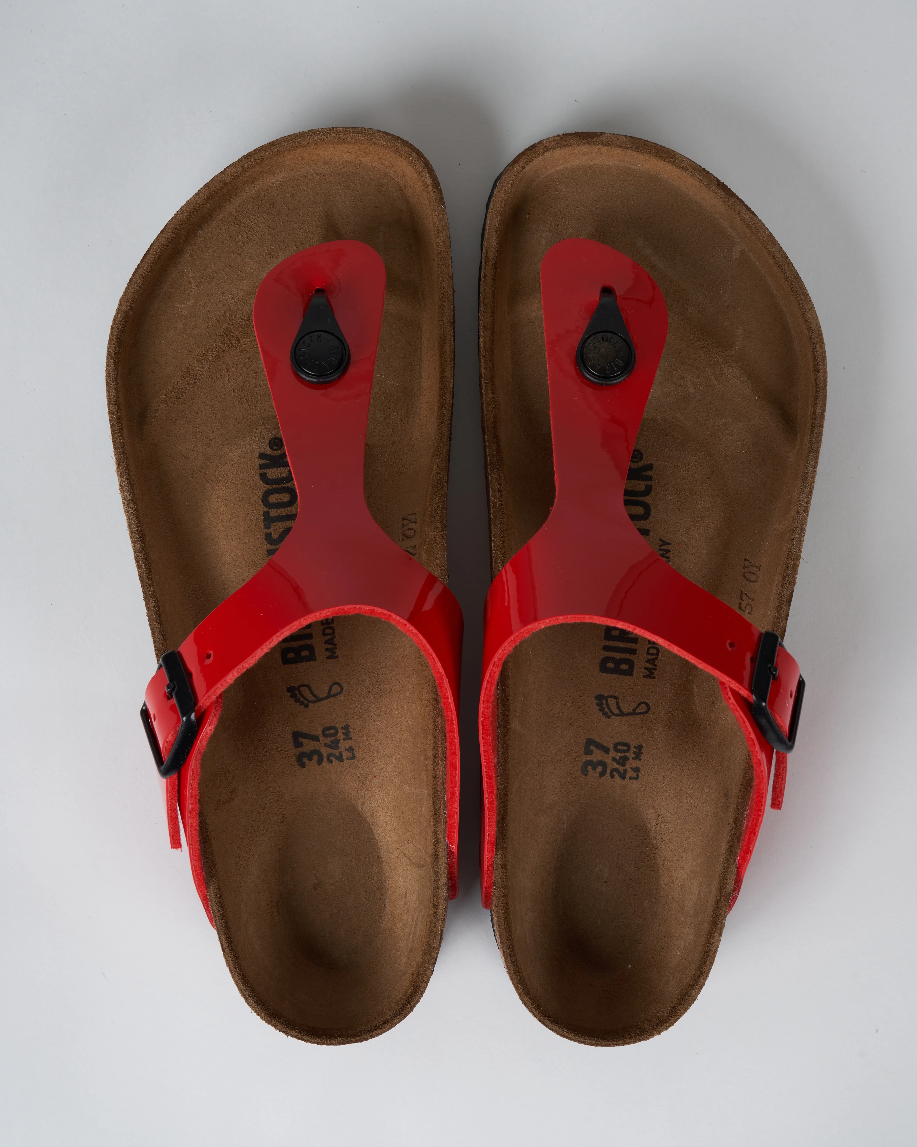 gizeh sandal - cherry patent - Image 3