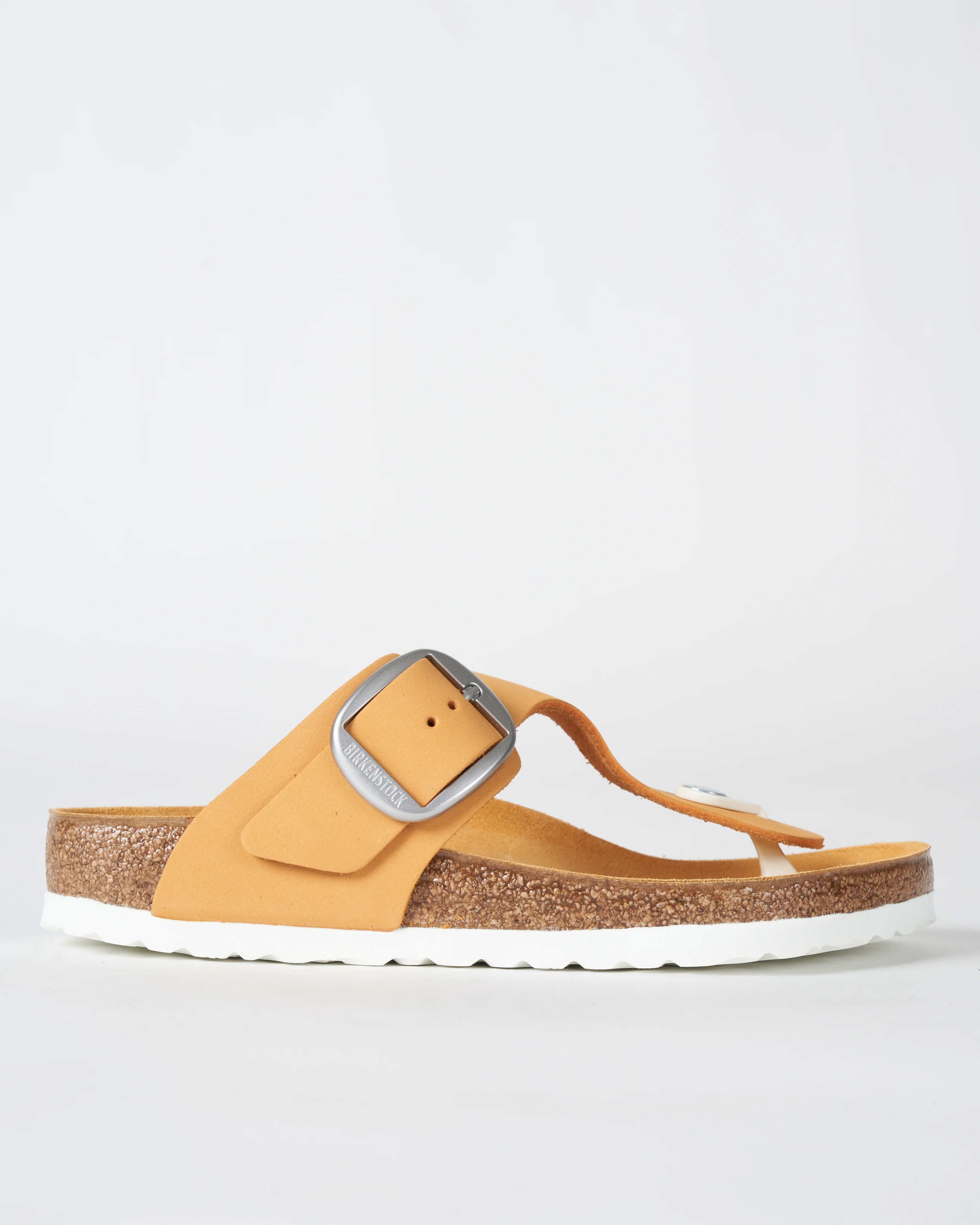 gizeh big buckle sandal - nubuck apricot - Image 2