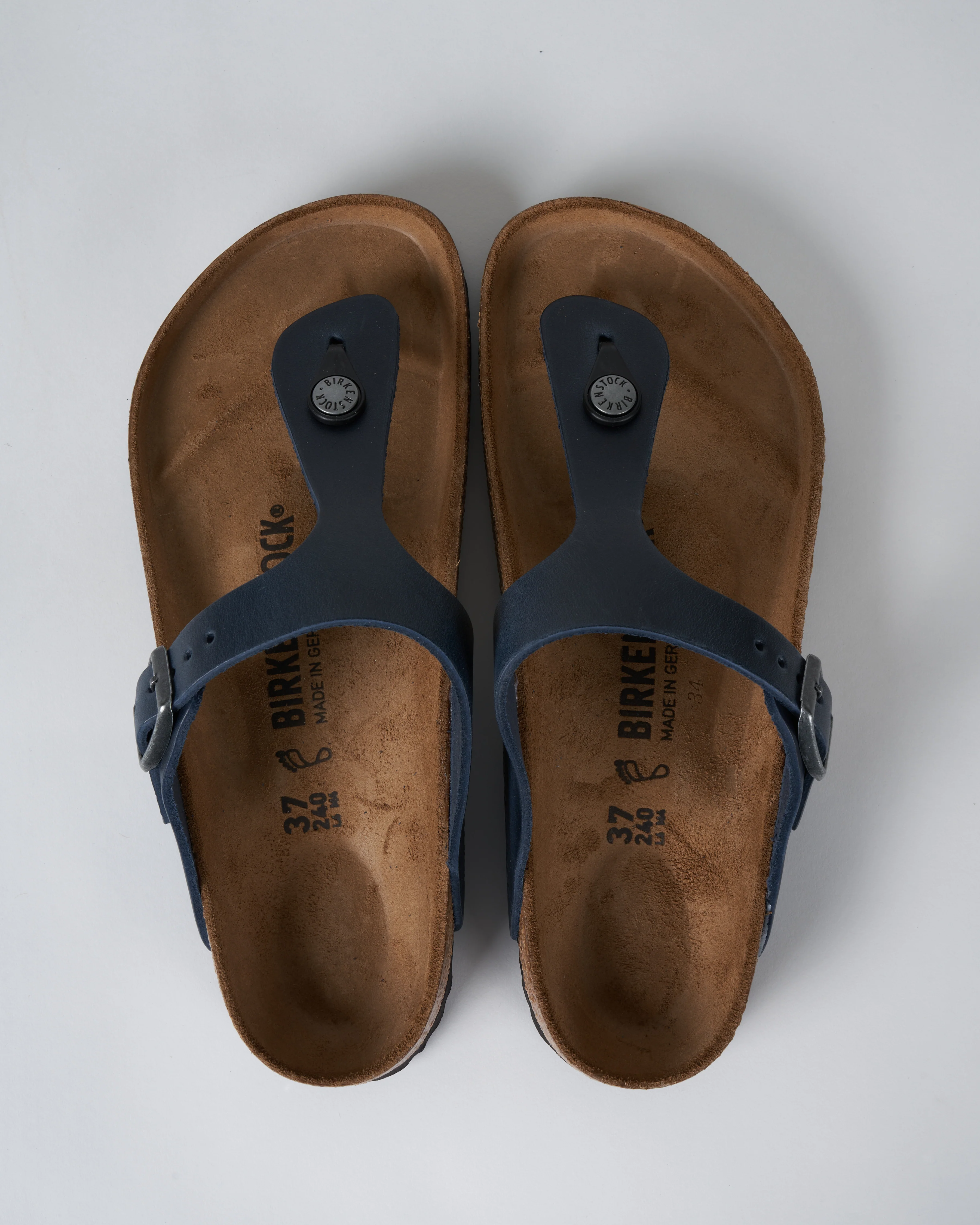 gizeh - oiled leather blue - Image 3