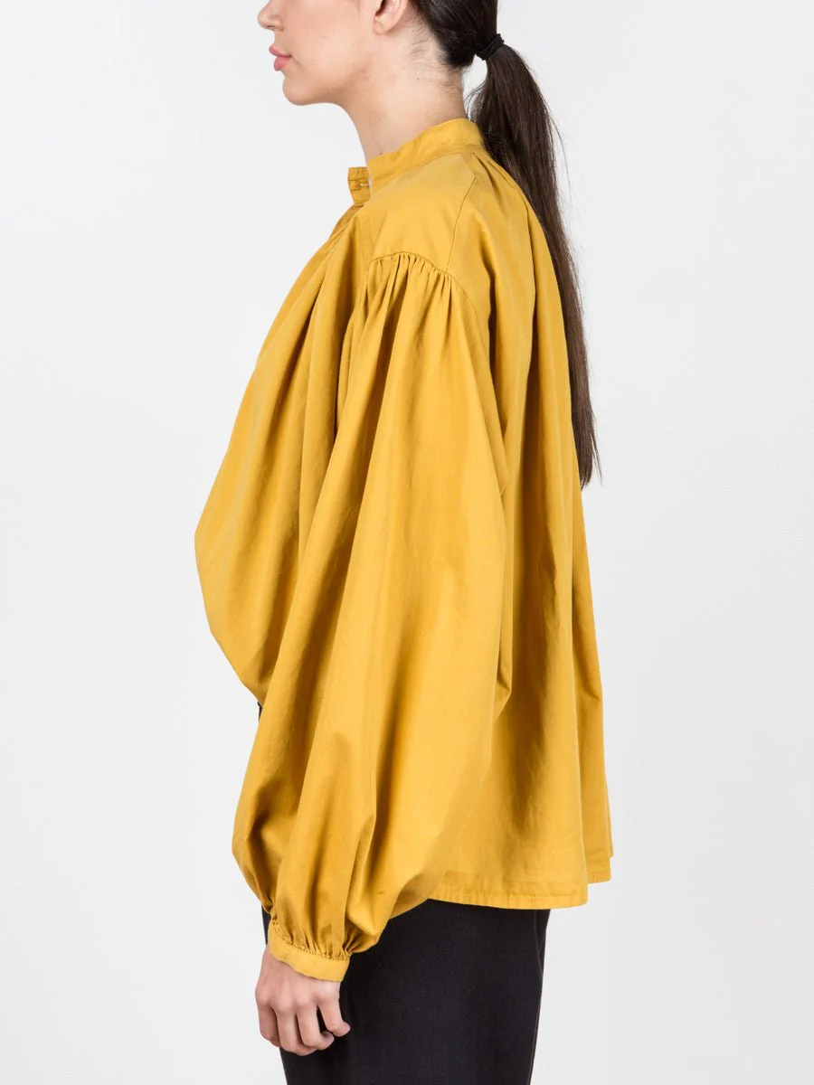 balloon sleeve blouse - honey - Image 4