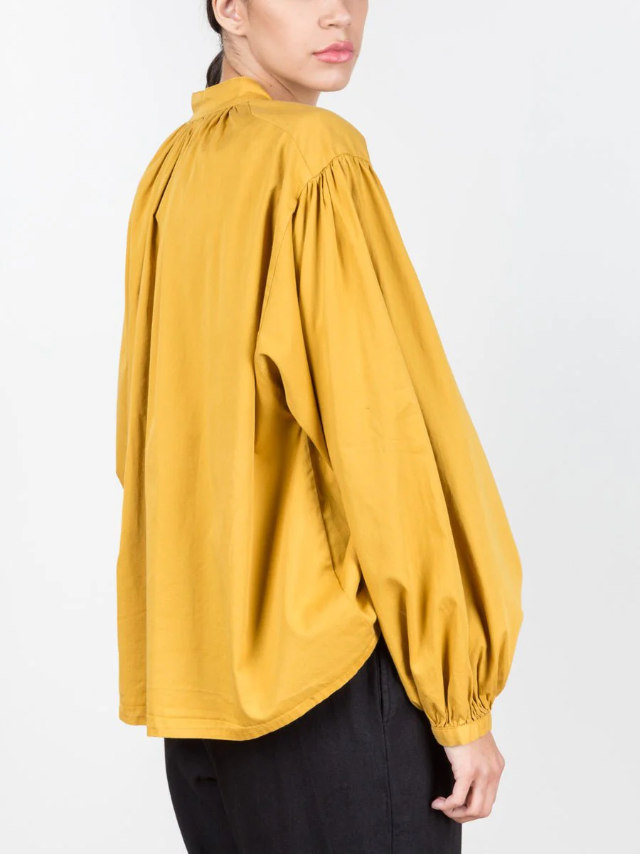 balloon sleeve blouse - honey - Image 6