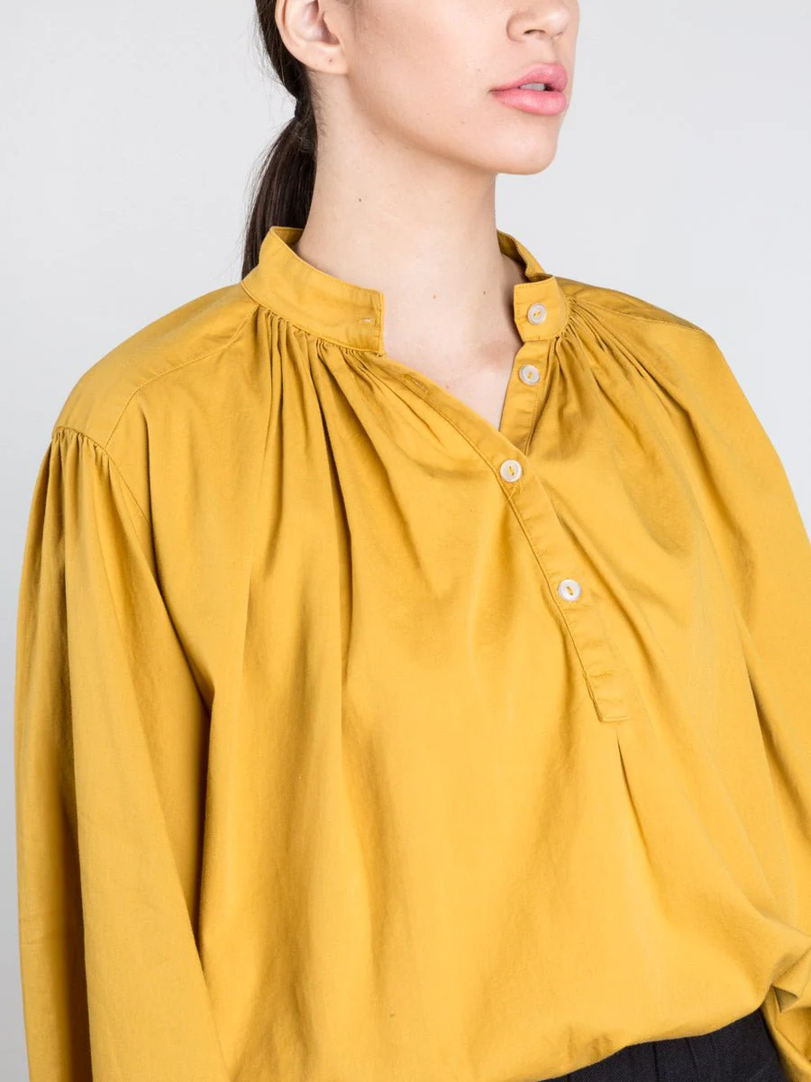 balloon sleeve blouse - honey - Image 7