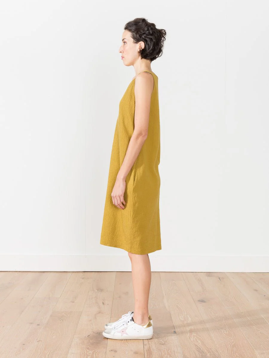 multi dress - mustard - Image 2