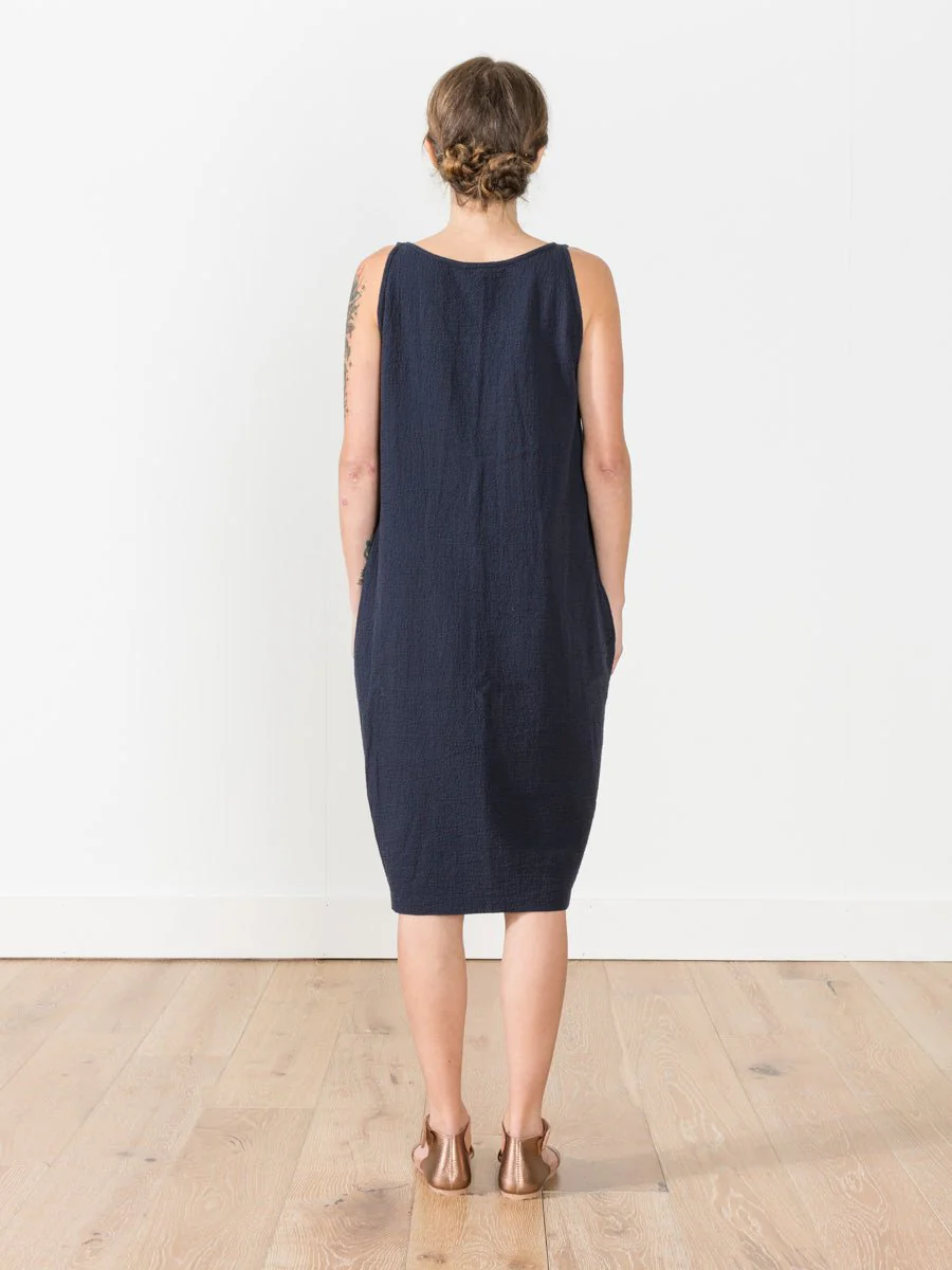 multi dress - navy - Image 3