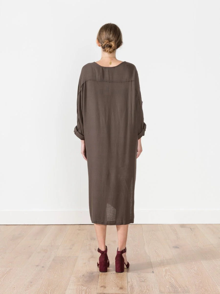 dome dress - charcoal - Image 3
