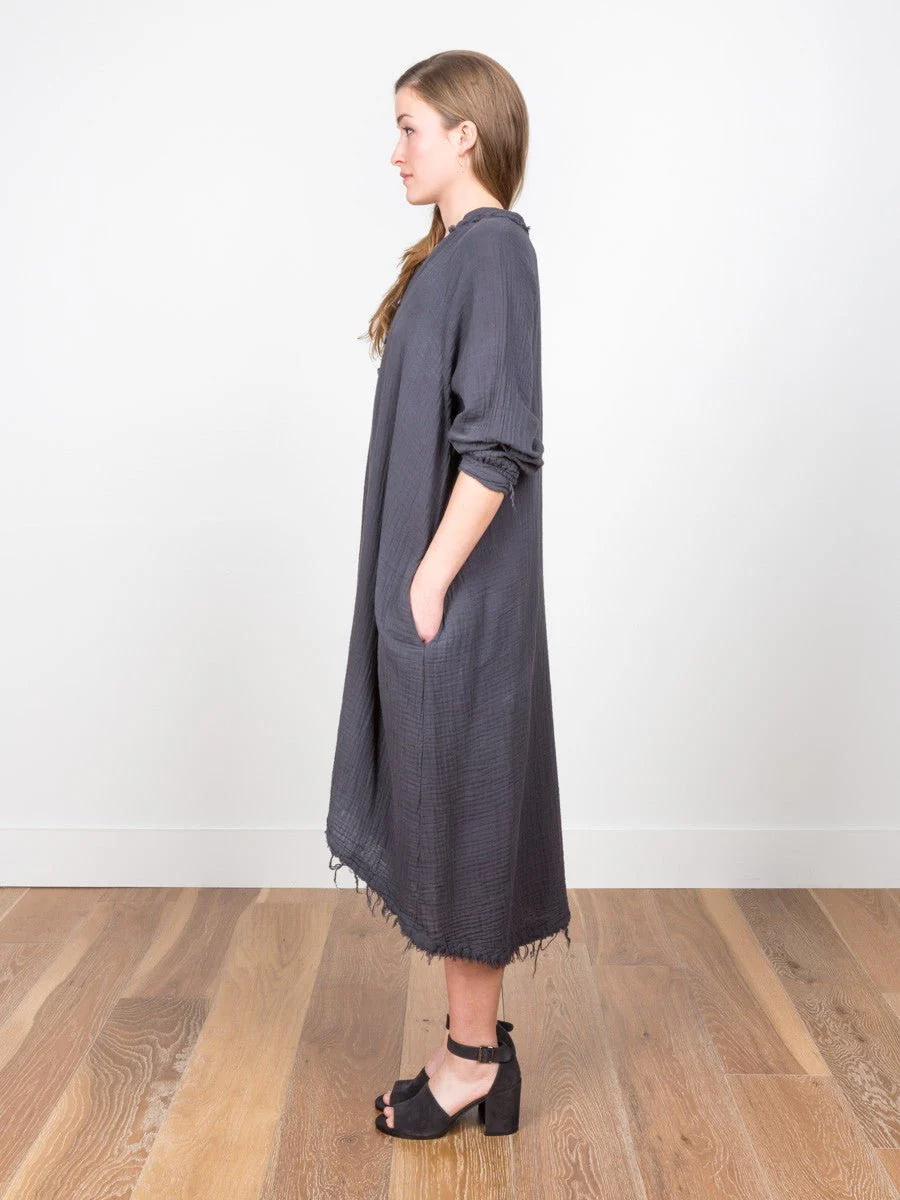 gauze dress - grey - Image 2