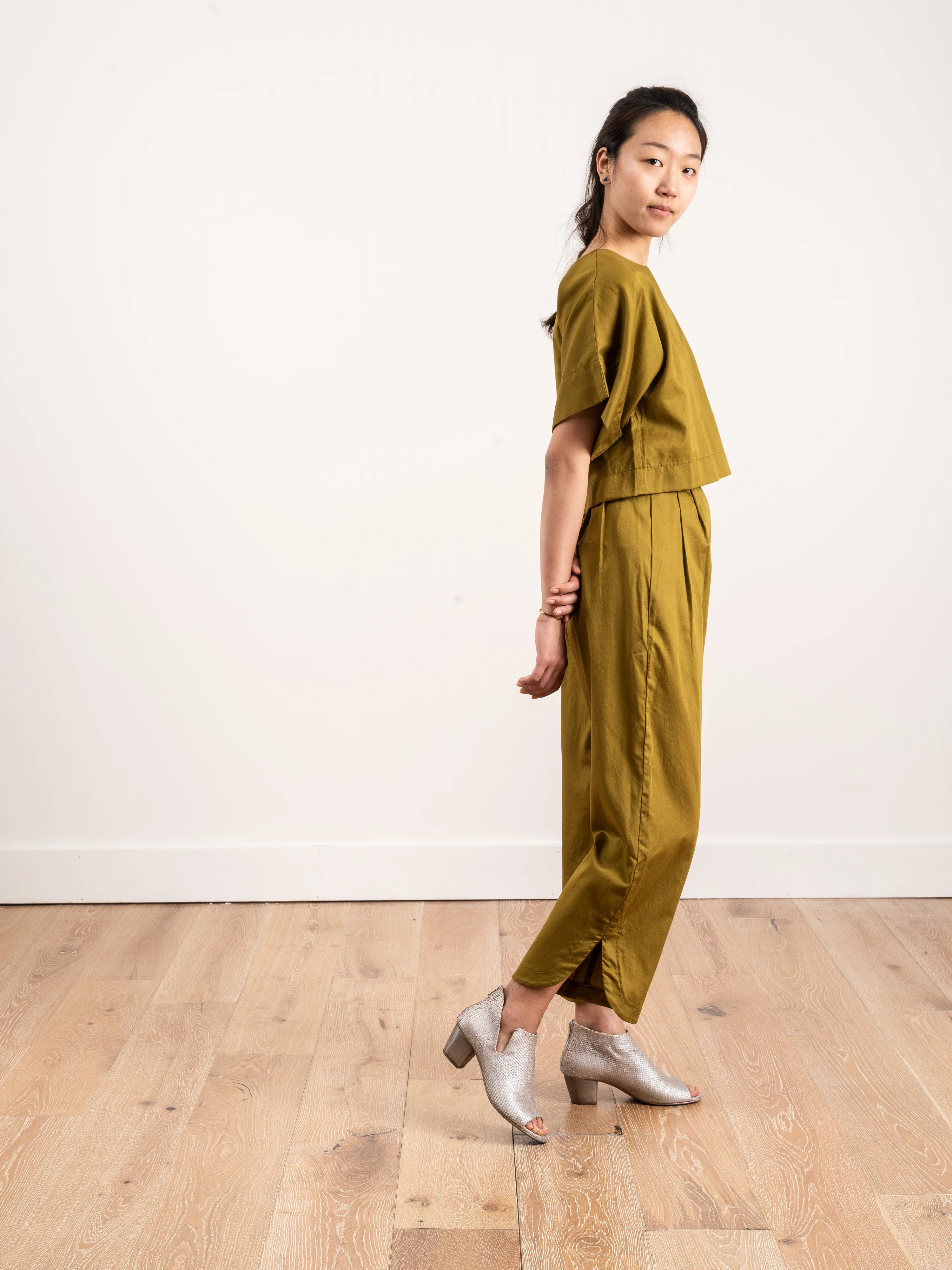 easy pant - olive - Image 2