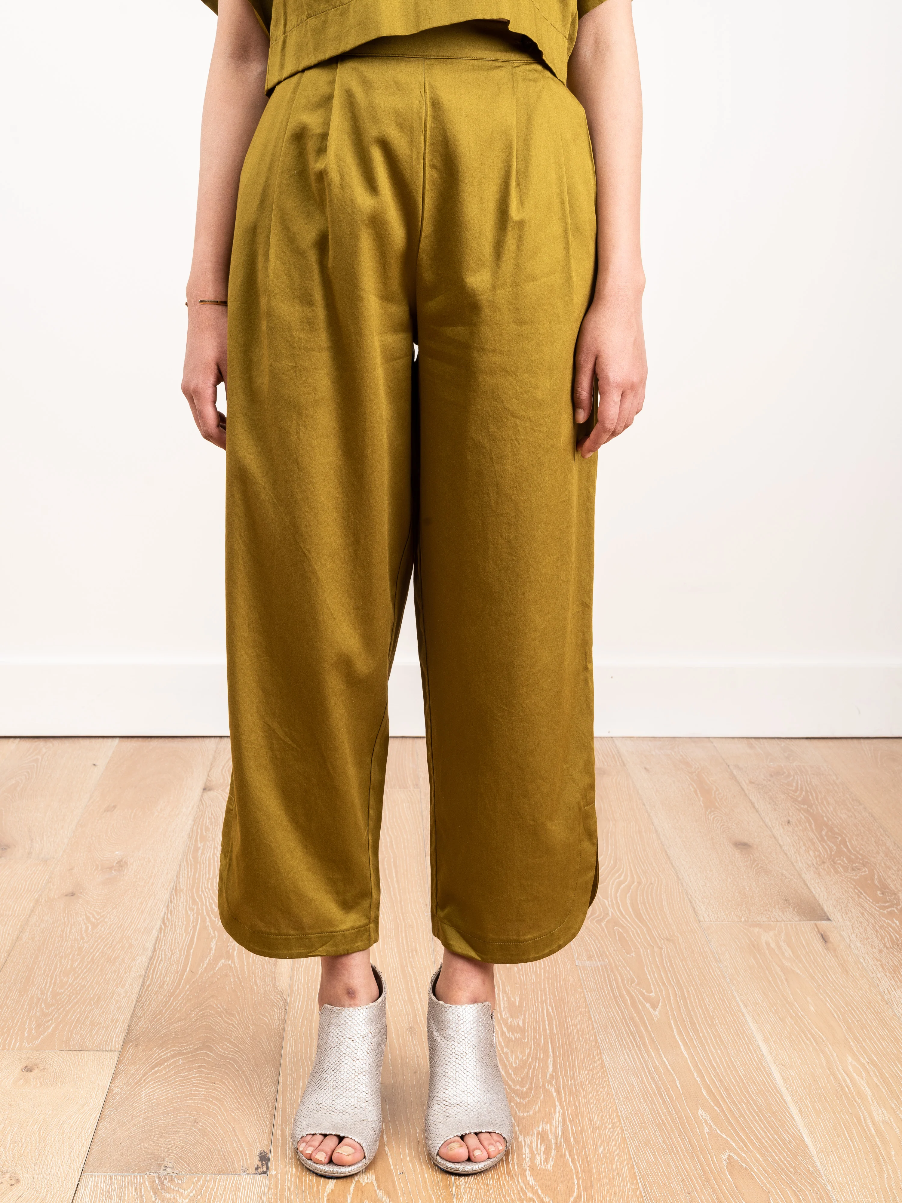 easy pant - olive - Image 3