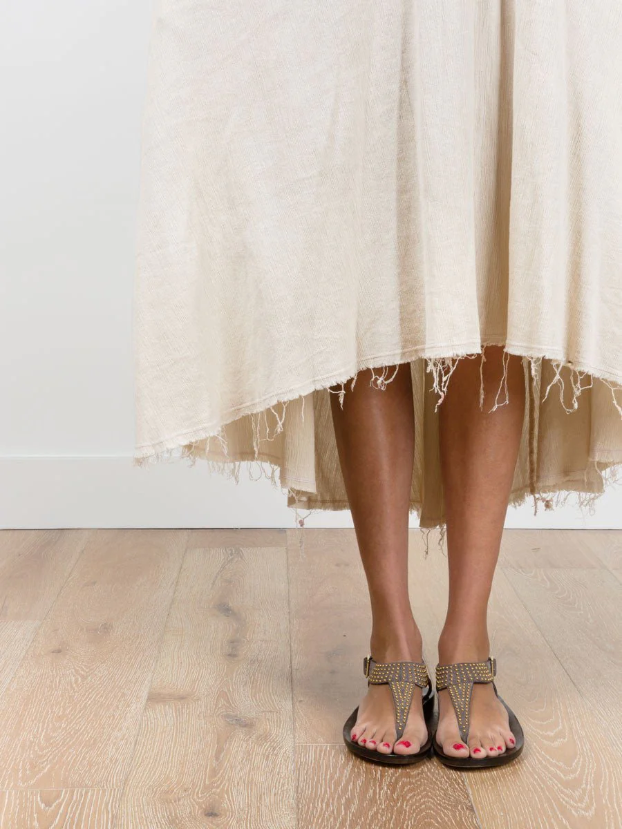 floral dress - beige - Image 6