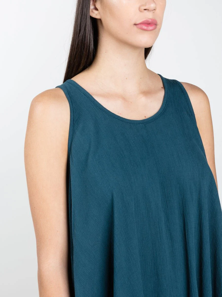 floral dress - peacock - Image 6