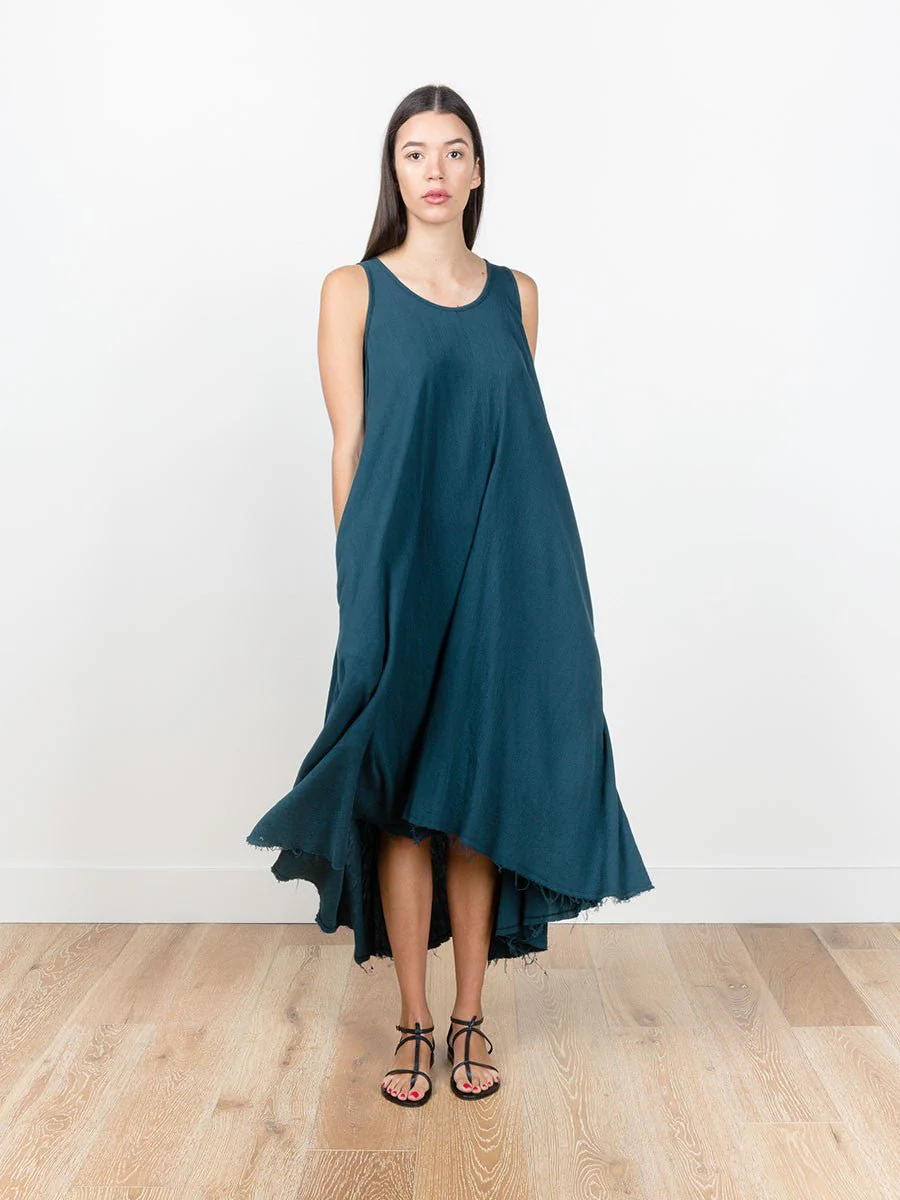 floral dress - peacock - Image 7