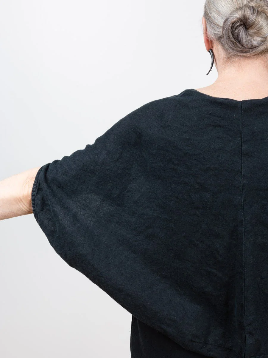 geometric dress - black - Image 3